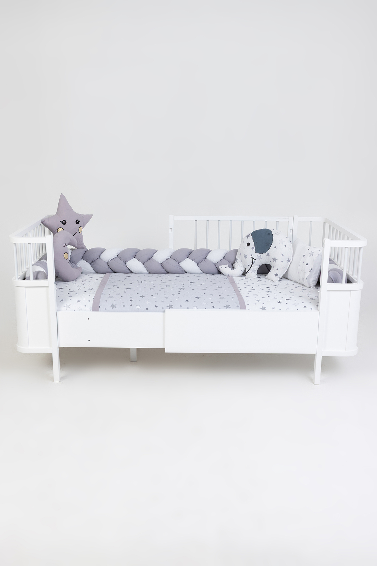 Cozibo Montessori Karyola Uyku Seti 3'lü Örgü 90x190, 100x200 cm fotoğrafı 6 (önizleme)