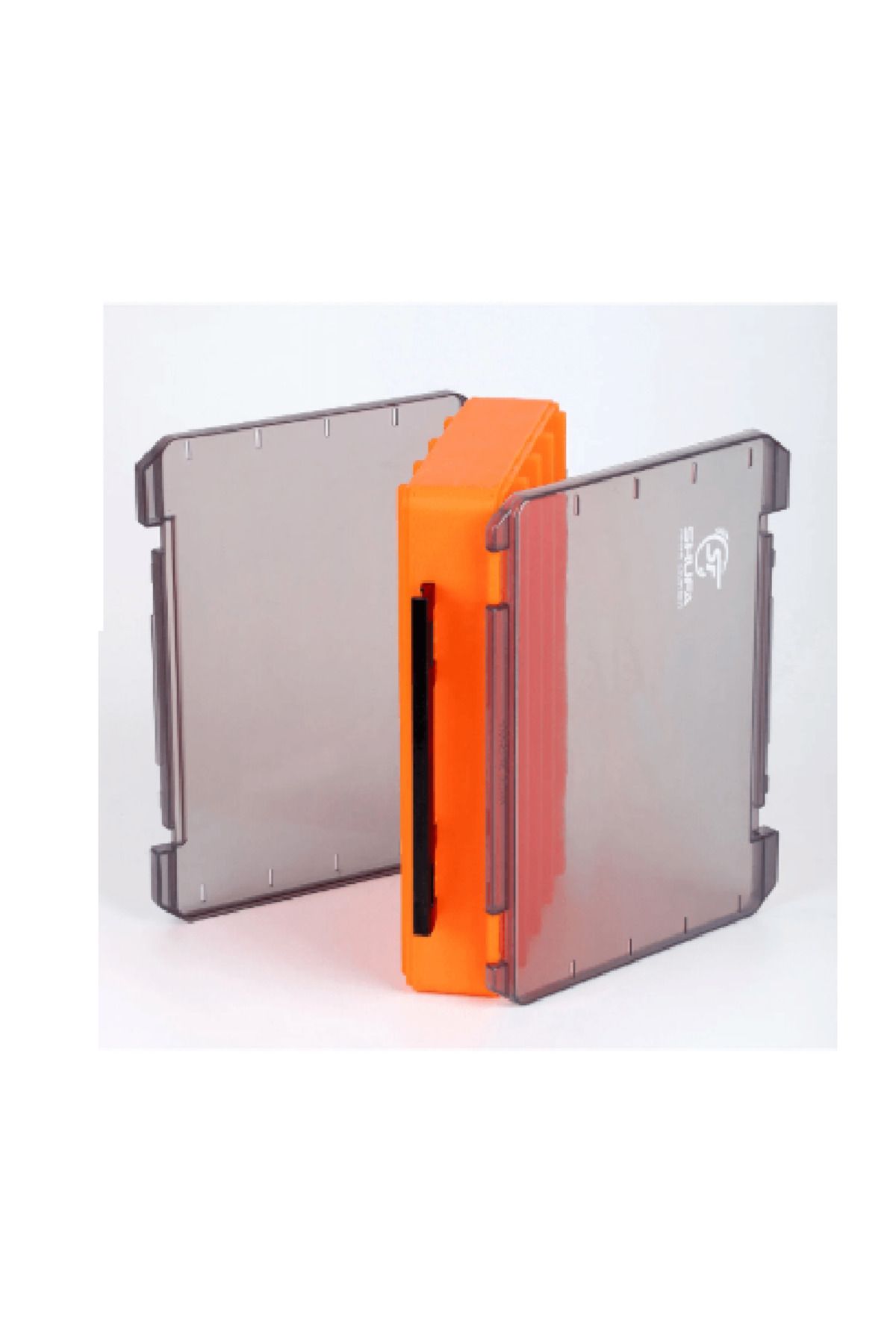 SHUFA Lure Box Çift Taraflı Kutu 240mm - Turuncu Plasticbox