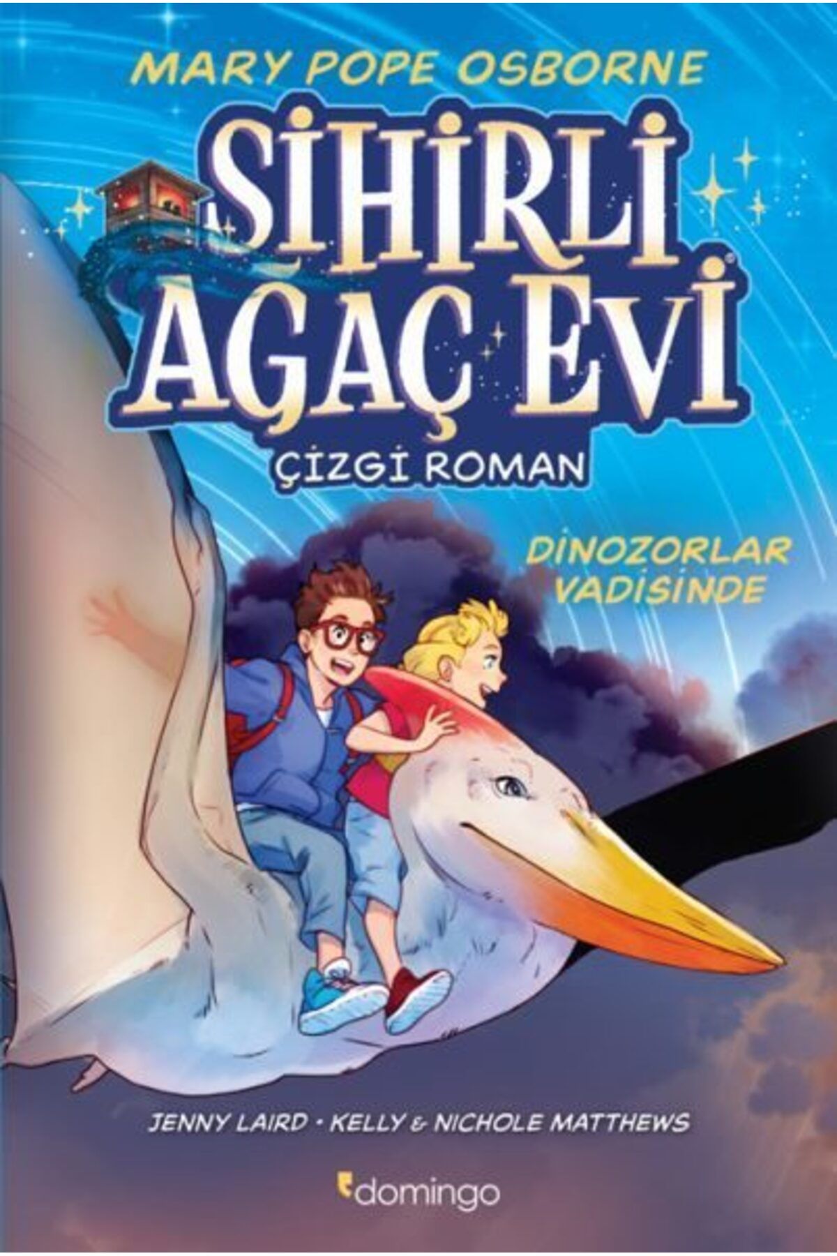 Karatay Yayınları Sihirli Ağaç Evi Çizgi Roman 1 Dinozorlar Vadisinde