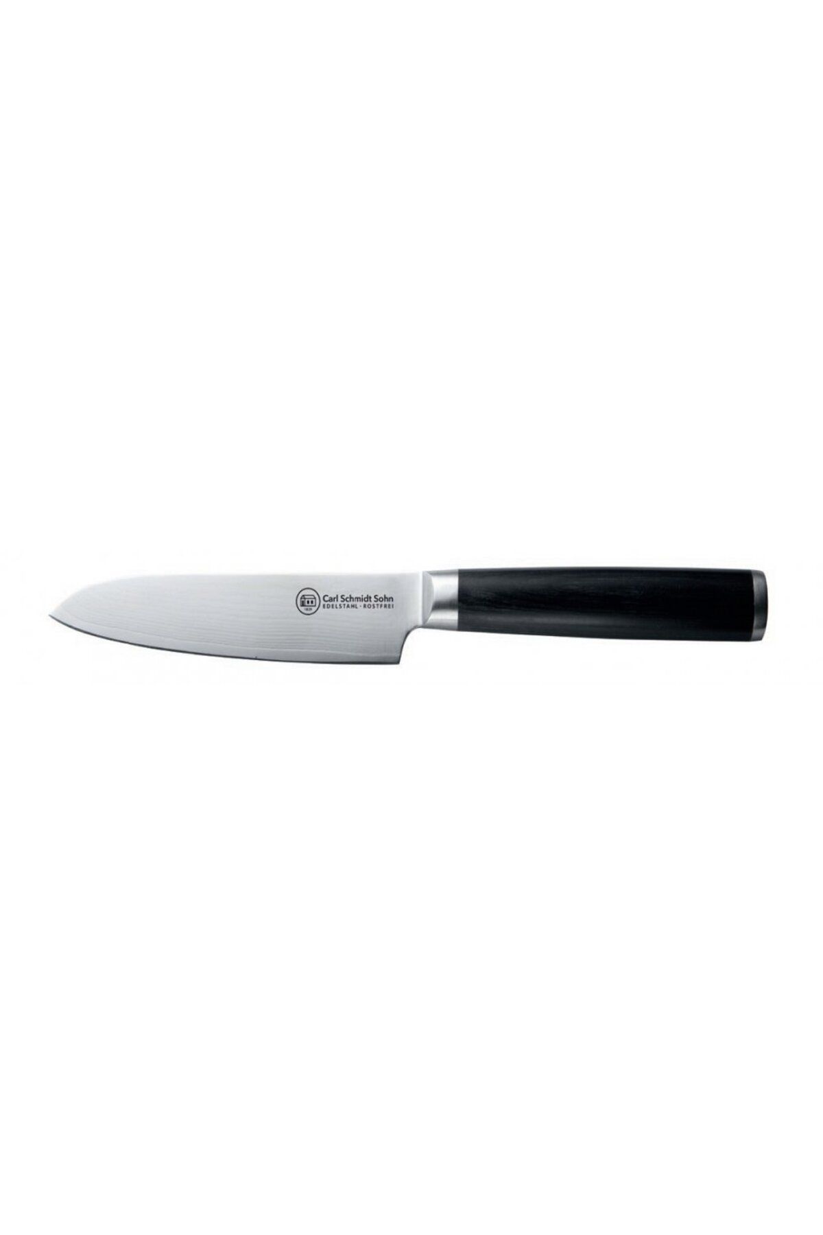 Carl Schmidt Sohn Cuțit Santoku Oțel Inoxidabil Damasc 12,5 Cm Konstanz - One Size