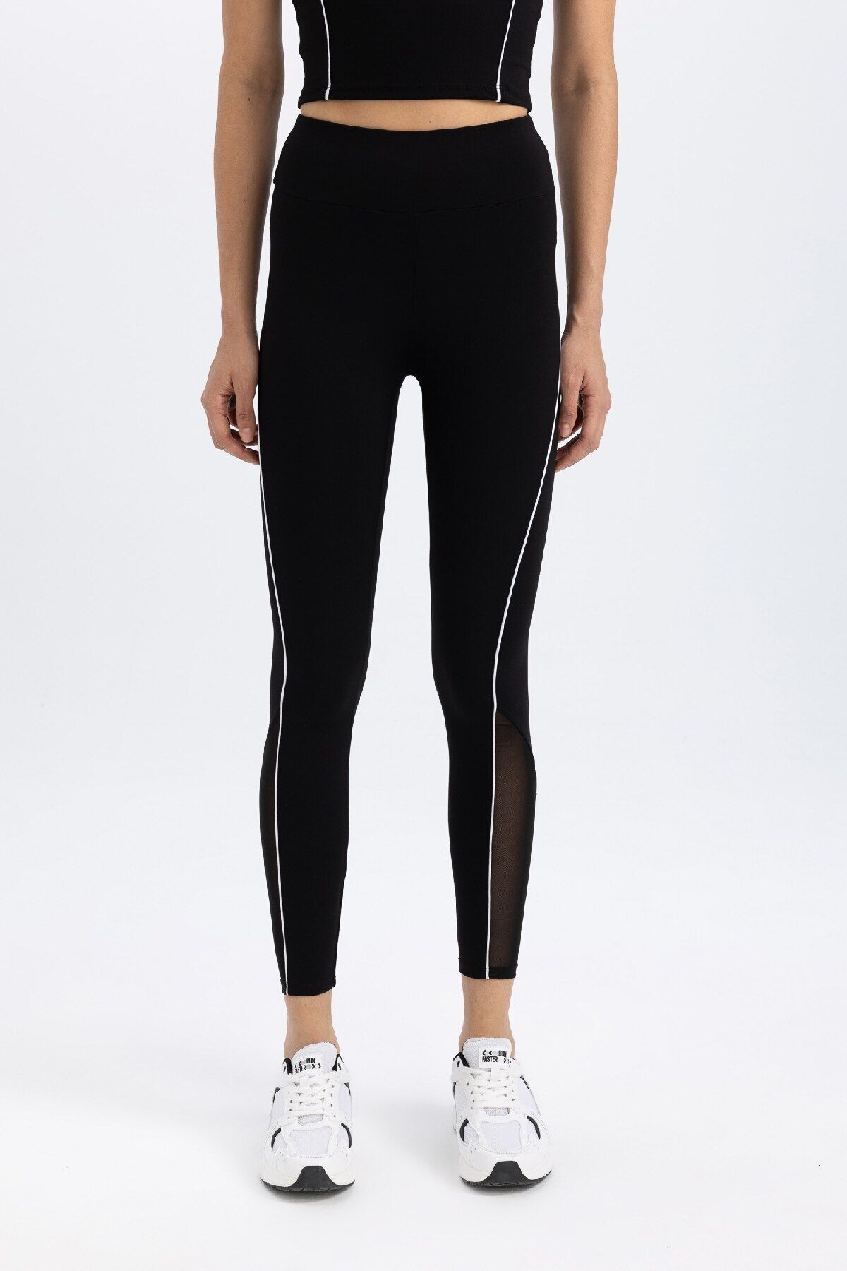 DeFacto-Defactofit Waist Hugging Leggings C0561Ax24Sm 3
