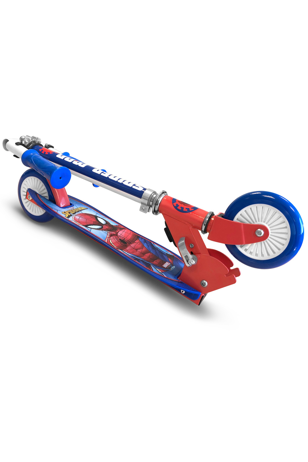 SPIDERMAN-Trotineta pliabila cu 2 roti, 3+ ani, sarcina maxima 50 kg, rulmenti ABEC 5, multicolor, Spiderman 5