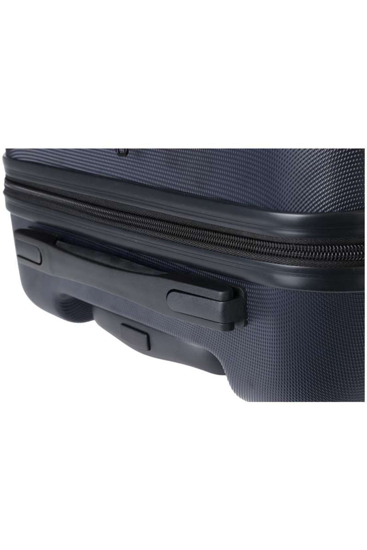 Excellent Houseware-Hand luggage for airplanes on wheels 50 cm navy blue 4