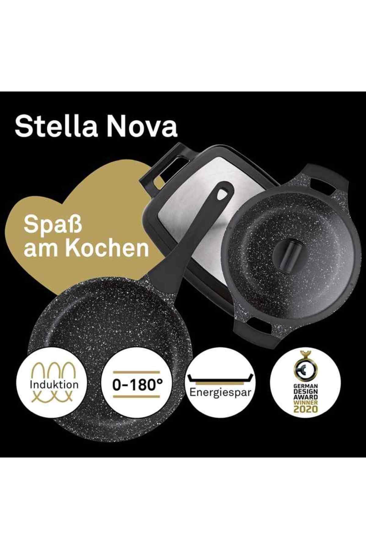 KELA Keck Lang-STELLA NOVA deep frying pan with non-stick surface 28 cm 5