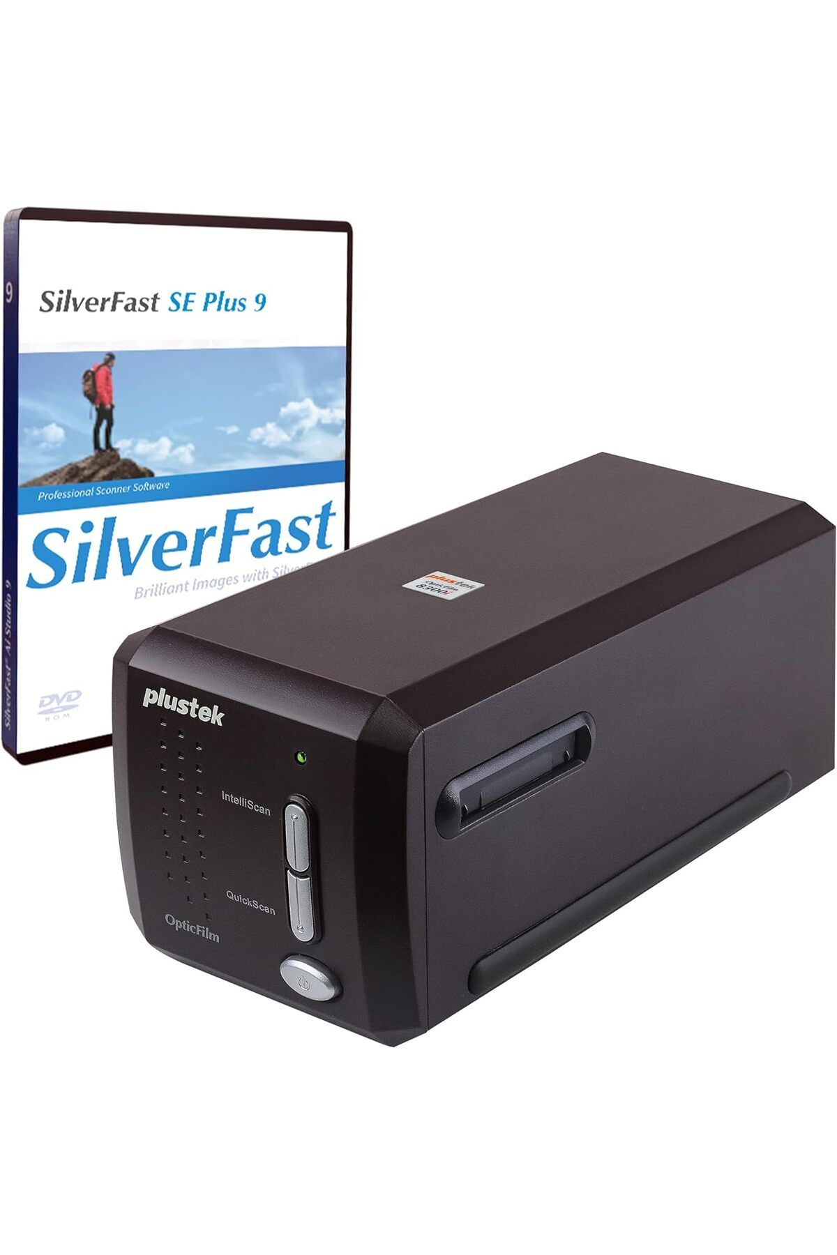 Plustek OpticFilm 8300i SE Dijital Film ve Slayt Tarayıcısı, 7200 dpi, SilverFast SE Plus 9 Dahil