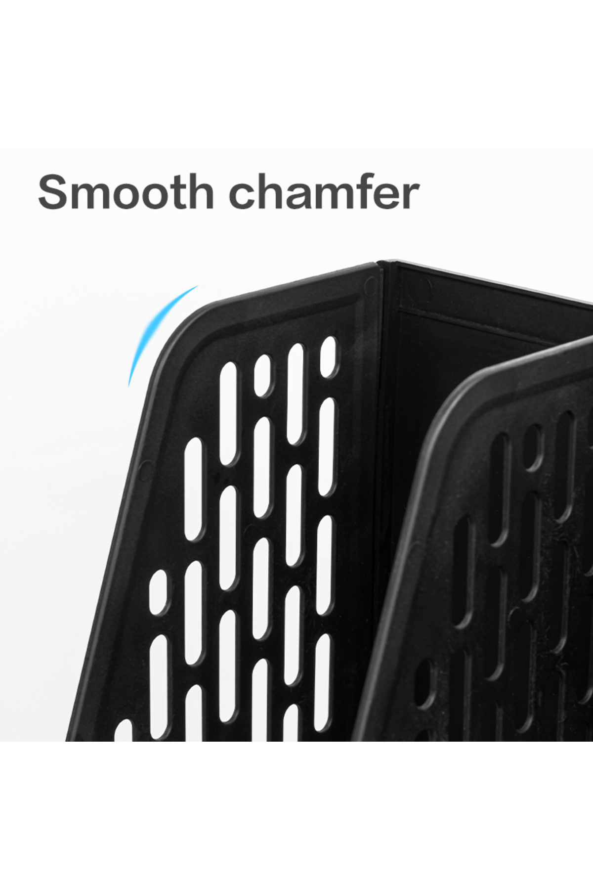 Deli-E9847 4 Compartment Magazine Holder 4