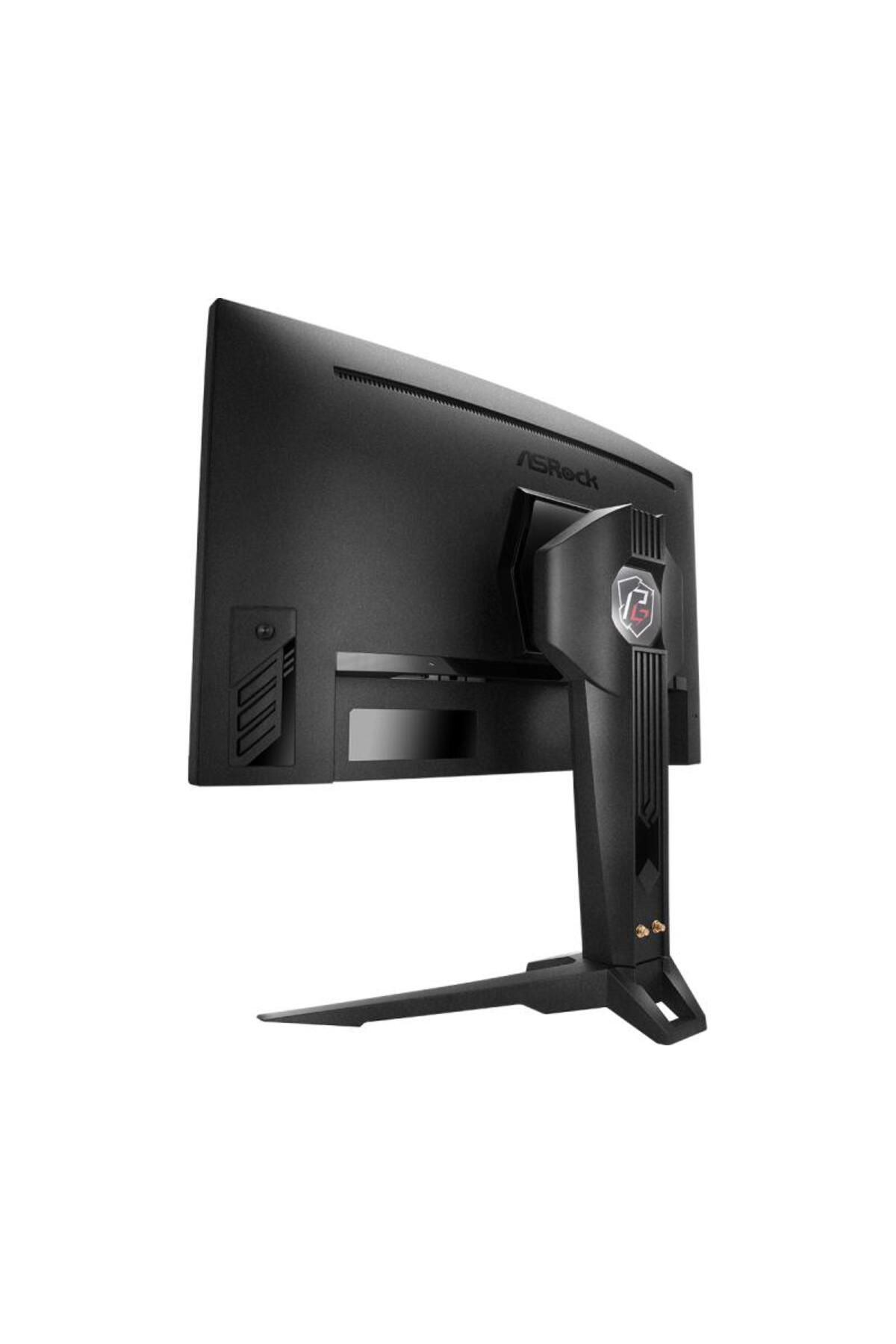 ASROCK-Monitor Gaming LED VA QHD 165Hz, 1ms, FreeSyncTM VESA DisplayHDRTM HDMI, Pivot, VESA, negru 7