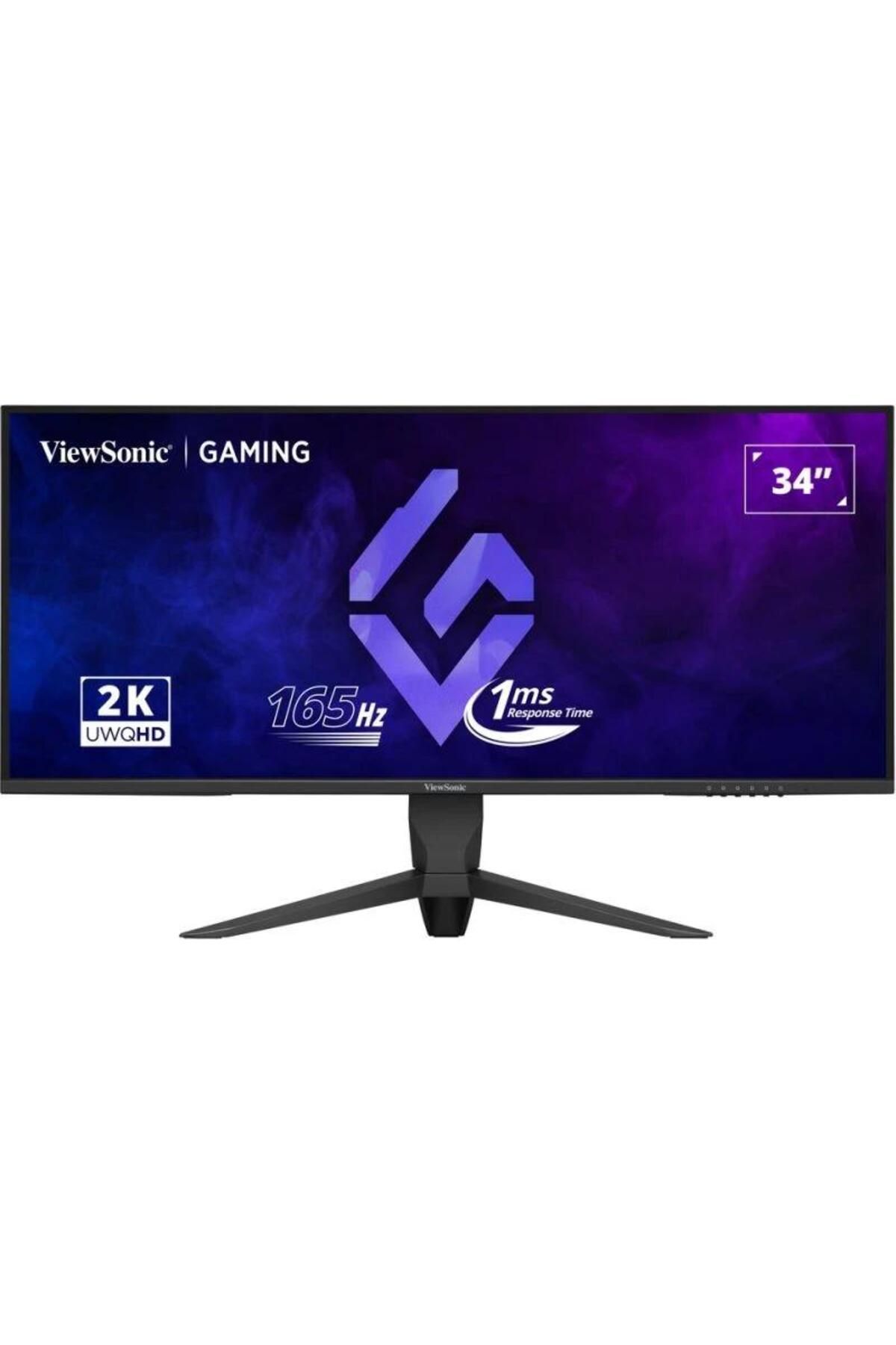 ViewSonic-Monitor Gaming LED VA UWQHD 165Hz, ms, FreeSyncTM HDR10, HDMI, VESA, Pivot, negru 1