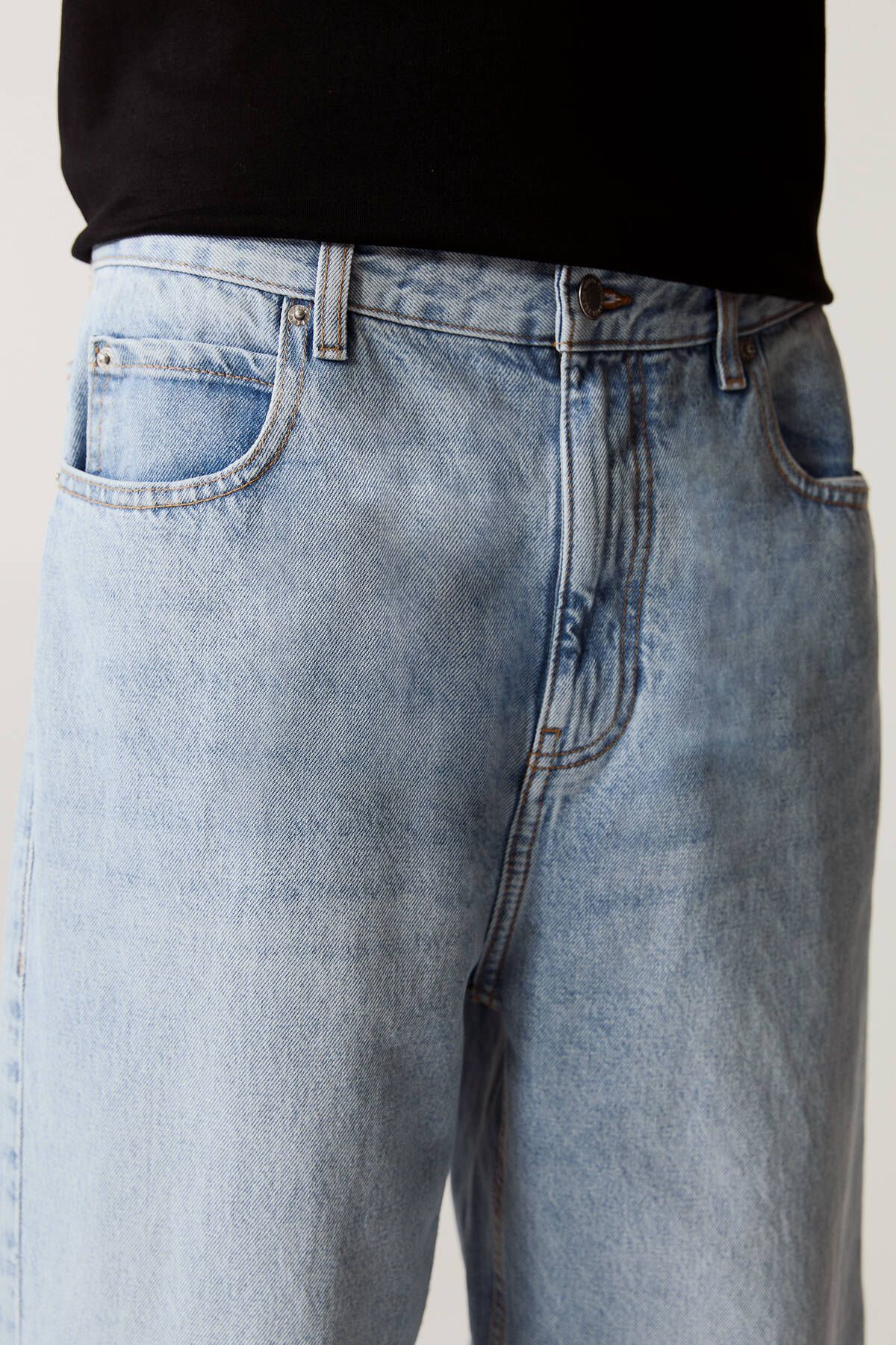 شلوار جین آبی مردانه Pull Bear اورجینال Pull & Bear