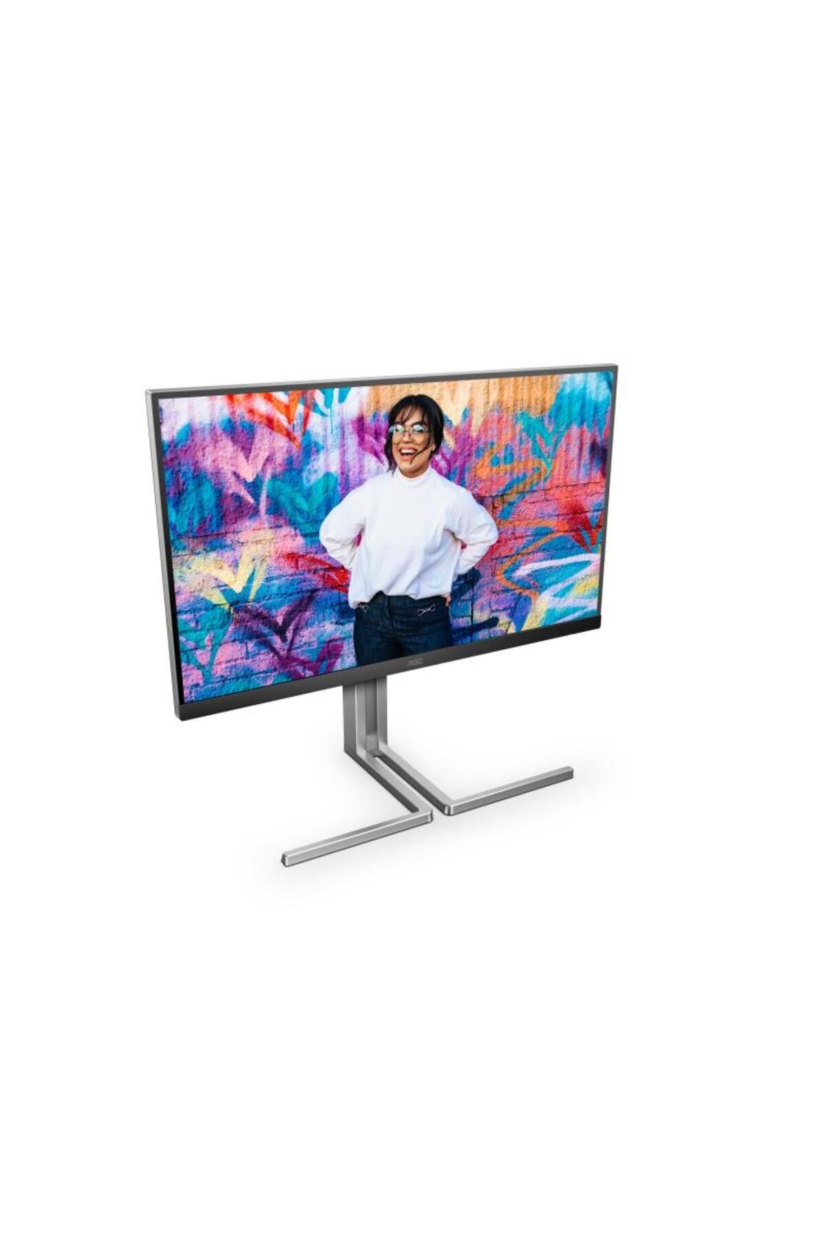 Aoc-Monitor IPS, QHD, 75 Hz, 4 ms, HDR400, Boxe Pivot, HDMI, DisplayPort, USB, Negru 6