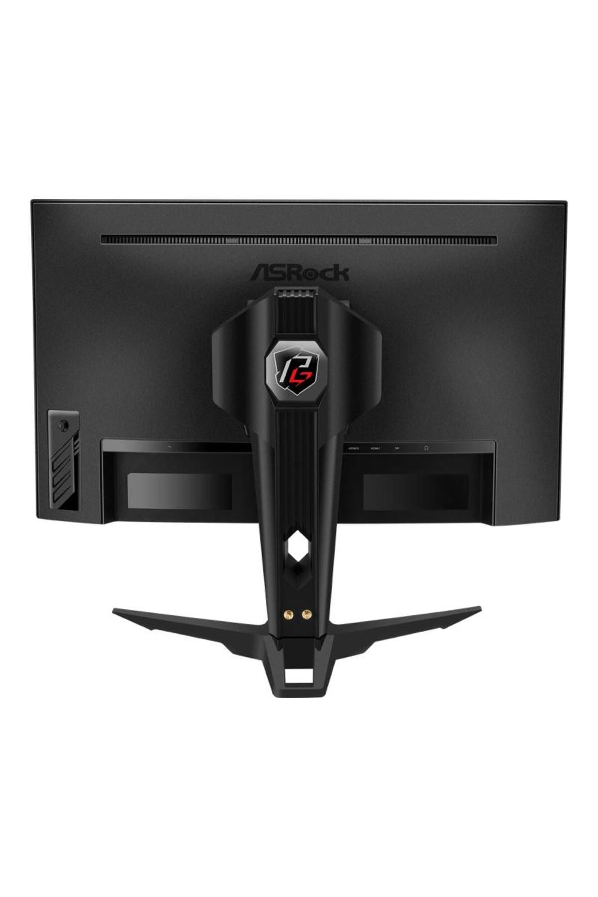 ASROCK-Monitor Gaming LED VA QHD 165Hz, 1ms, FreeSyncTM VESA DisplayHDRTM HDMI, Pivot, VESA, negru 8