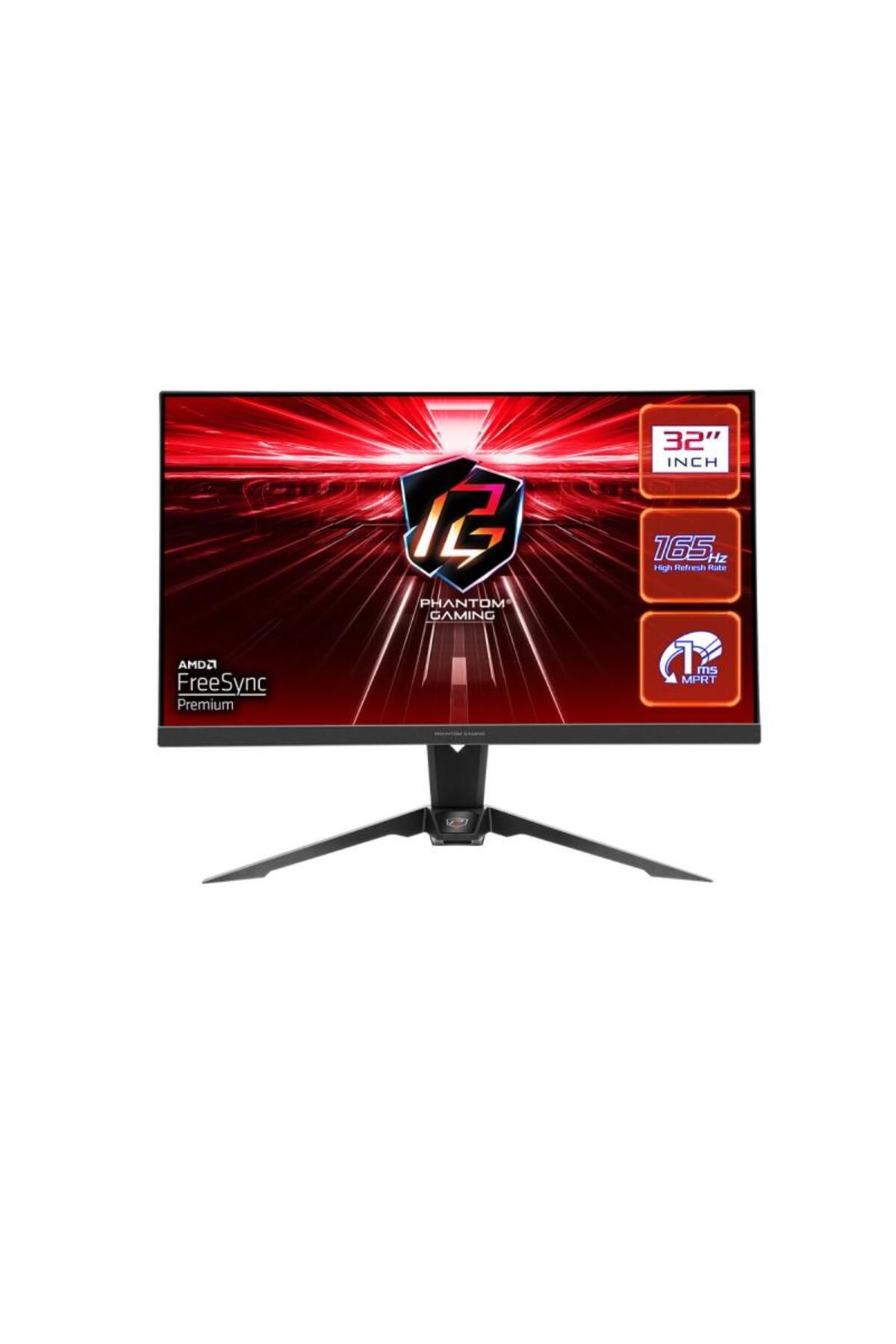 ASROCK-Monitor Gaming LED VA QHD 165Hz, 1ms, FreeSyncTM VESA DisplayHDRTM HDMI, Pivot, VESA, negru 3