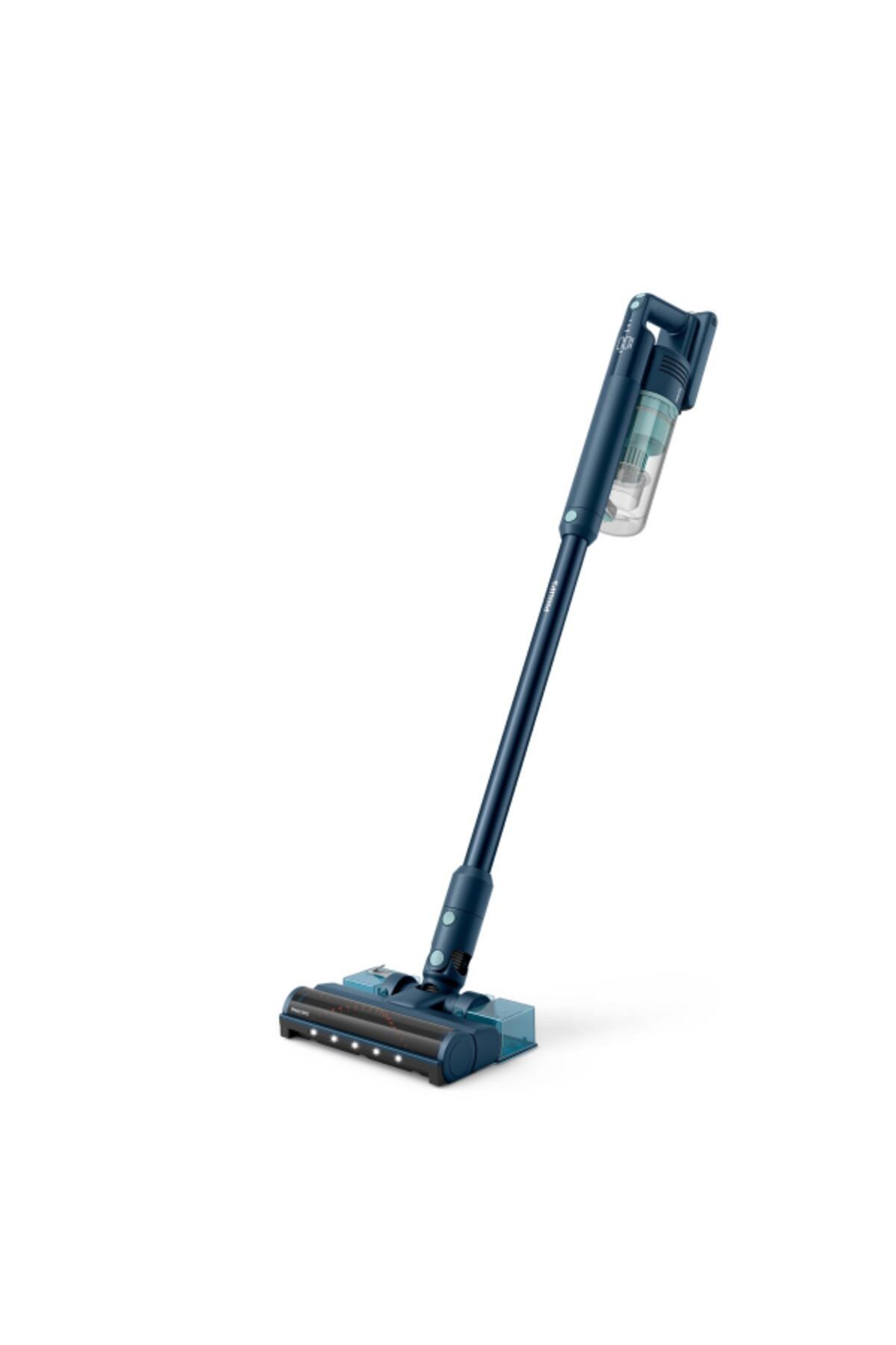 Philips-Cordless Vacuum - up to 60 Mins Runtime, Led Nozzle, Aqua Module, Sage - Xc5041/61 2