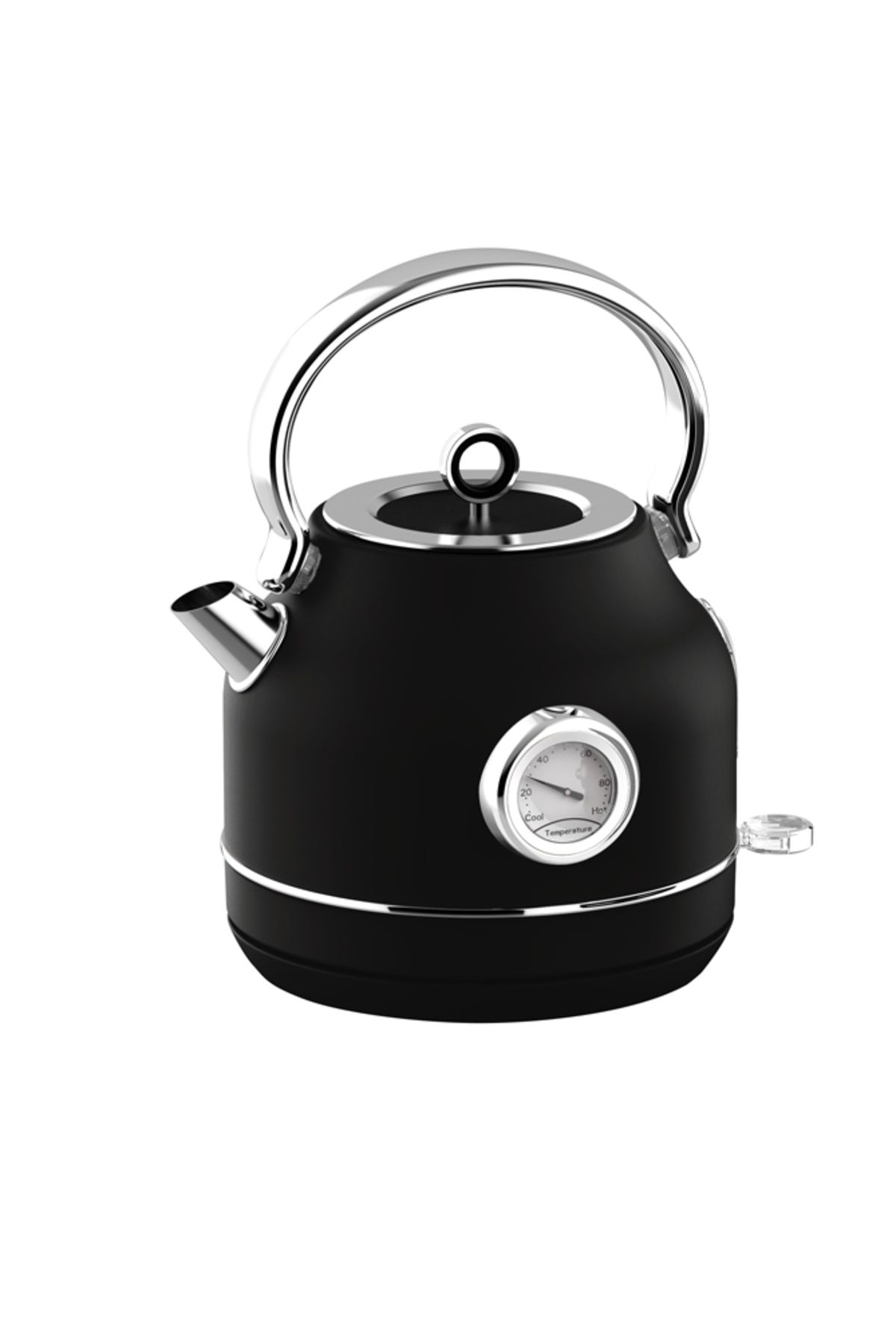 Berlinger Oala Sub Presiune Cu Termometru 1,7 L Colectia Matte Black - One Size