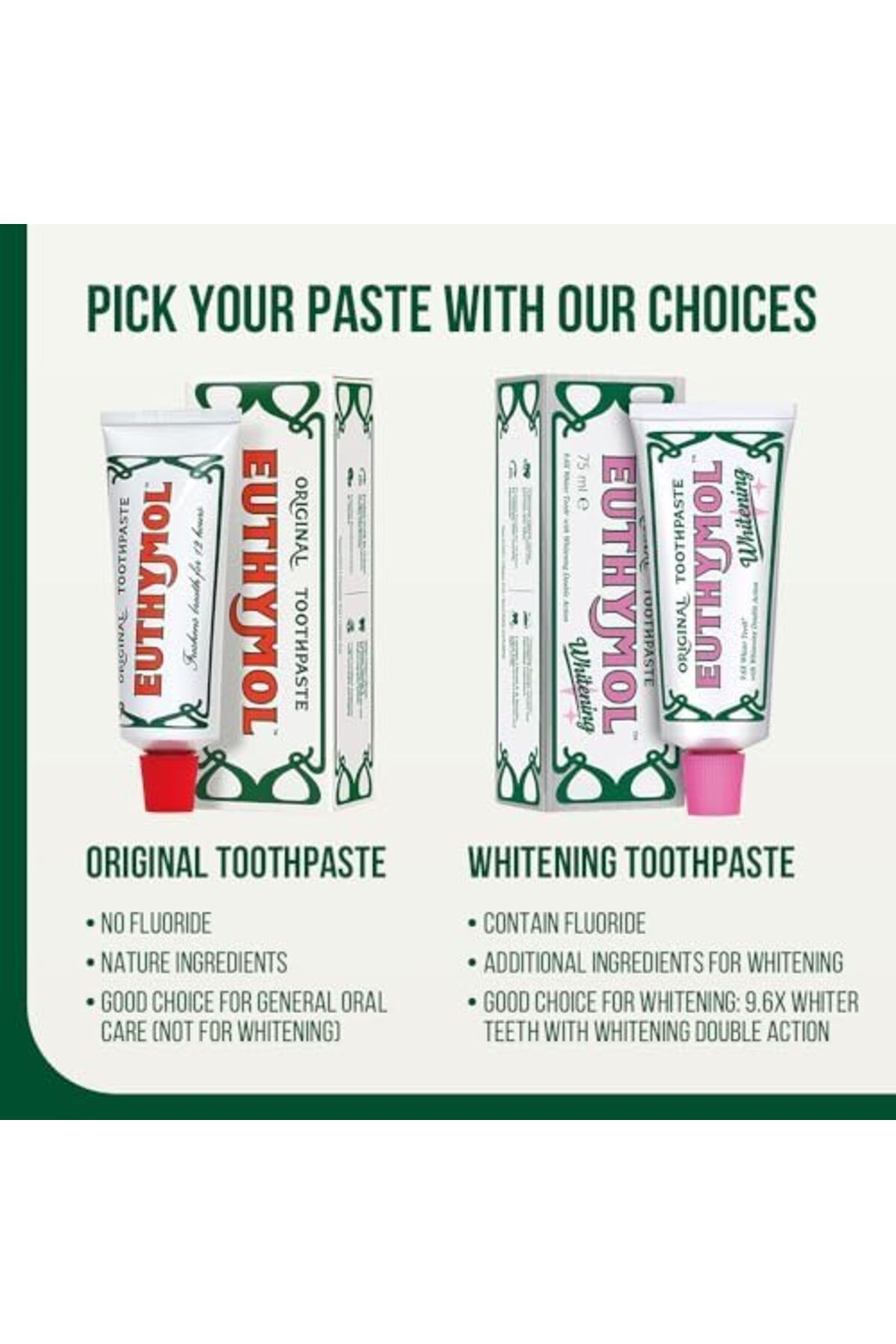 EUTHYMOL-original toothpaste 75ml 3 (triple pack) 8