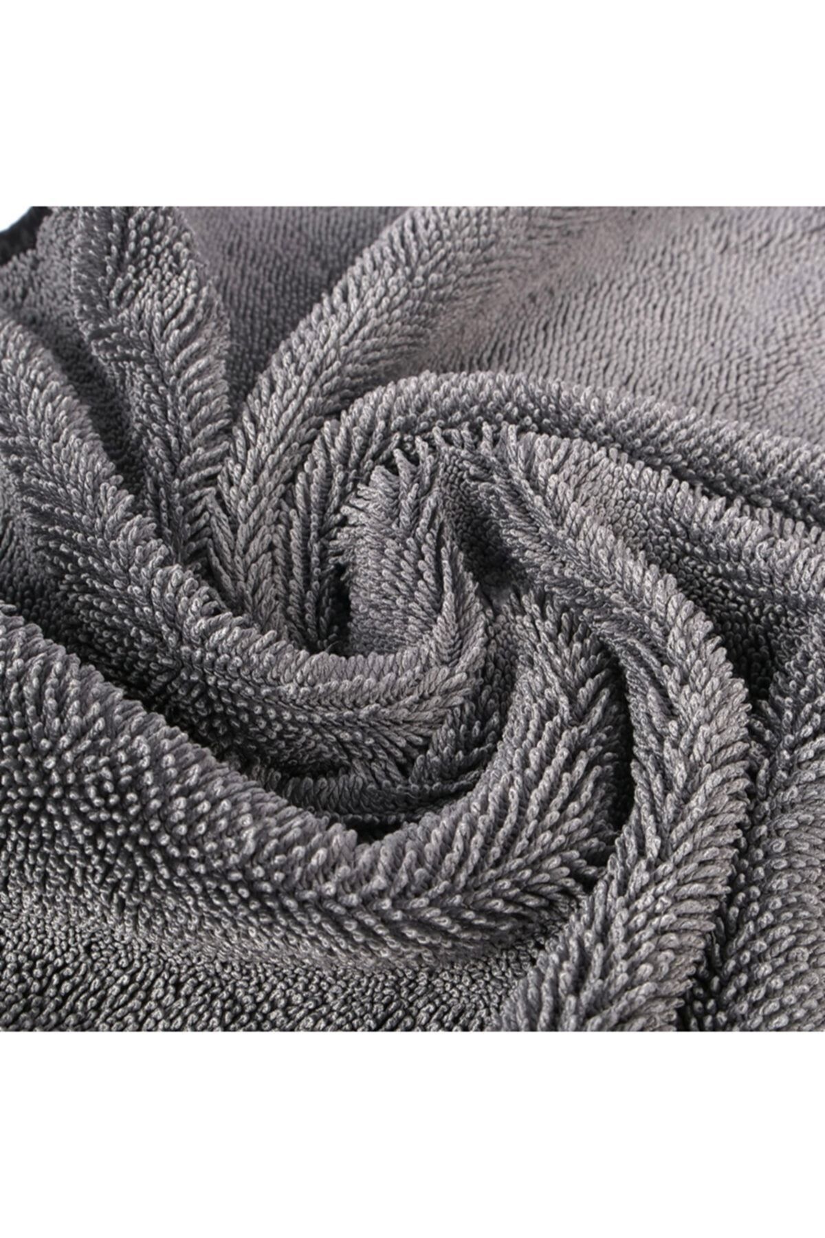 Overloklu Mikrofiber Oto Kurulama Bezi 50x70 Süper Emici