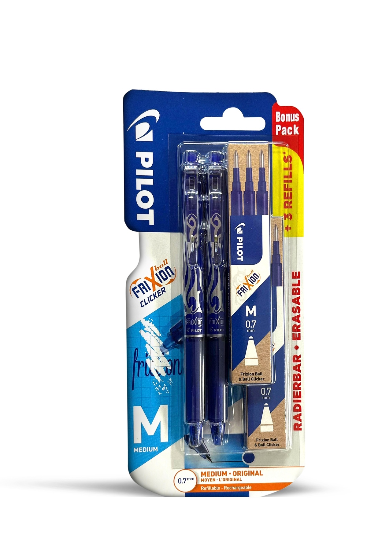 Pilot Frixion Silinebilir Tükenmez Kalem Seti 2 Kalem + 6 Yedek