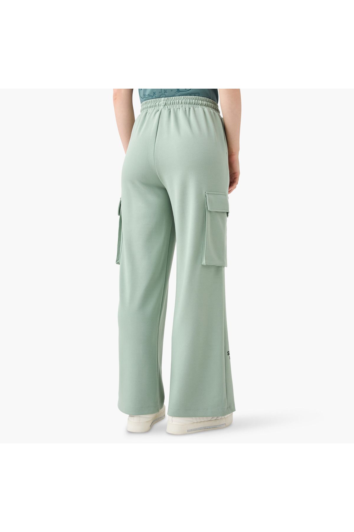 SP Characters-Snoopy Print Cargo Jog Pants with Drawstring Closure 3