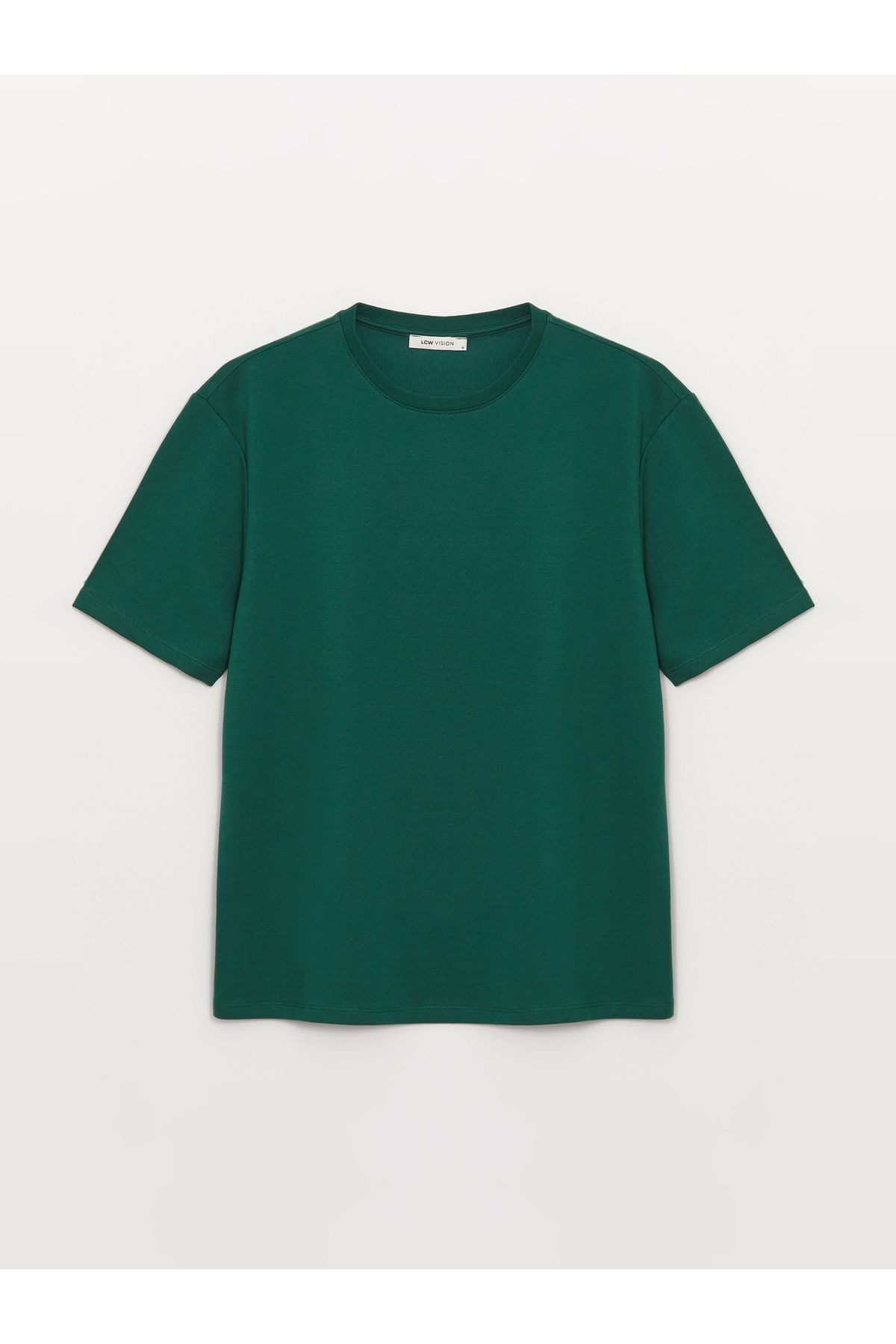 LC Waikiki Męski T-shirt Z Krótkim Rękawem I Okrągłym Dekoltem Mężczyzna - S