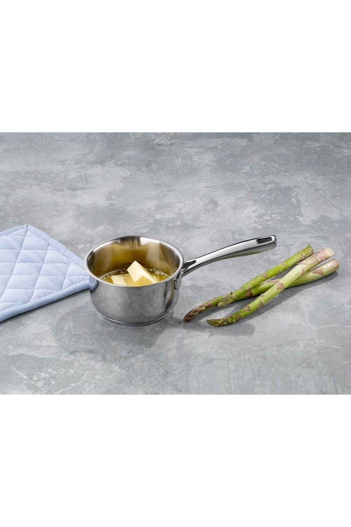 KELA Keck Lang-Stainless steel saucepan 18/10 FLAVORIA 16 cm 6