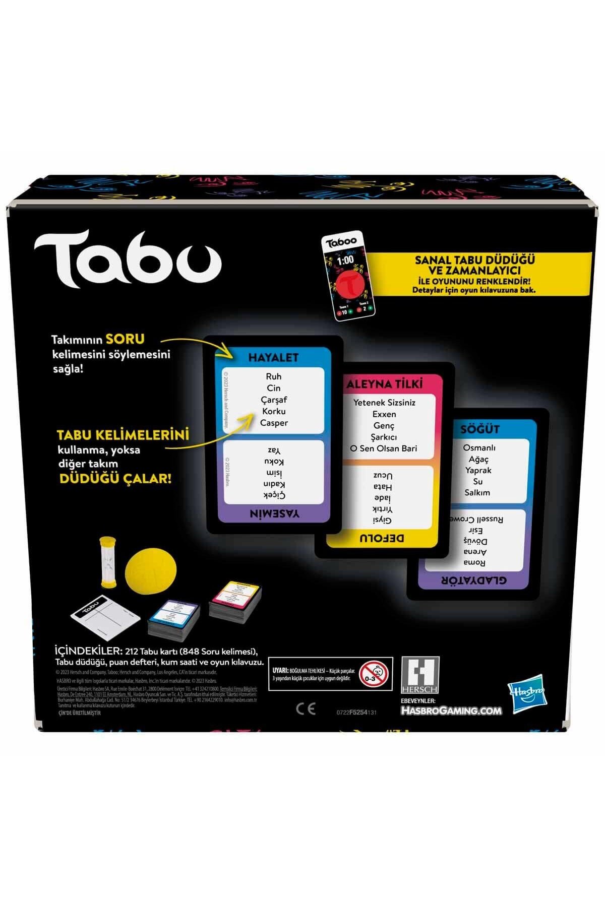 Hasbro Tabu F5254 - Fiyatı, Yorumları
