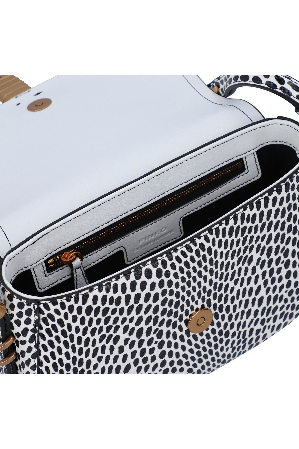 PİNKO-Saddle Umhängetasche Leder 22 cm 5