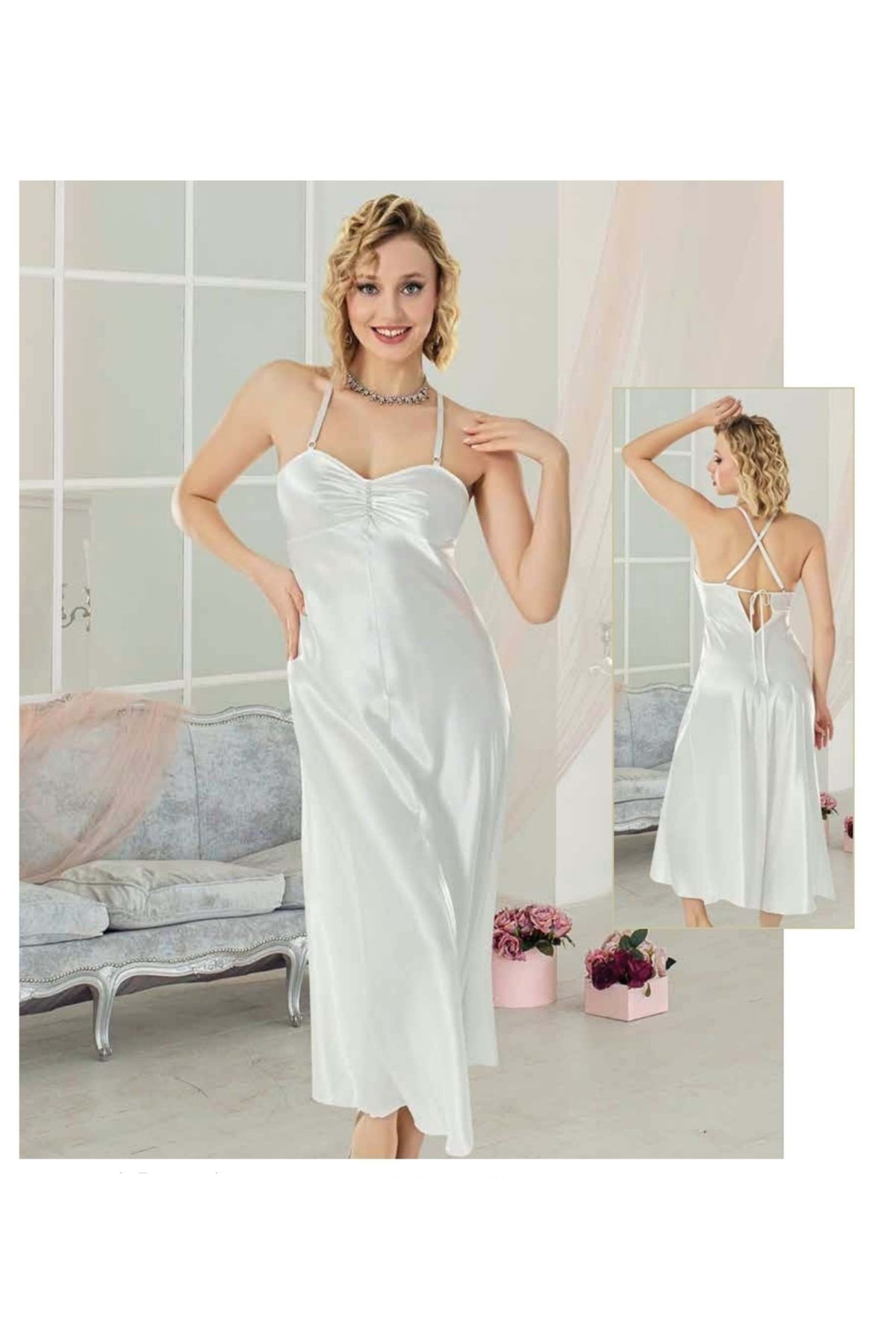 HOTFLİRT Gecelik 2951 EKRU