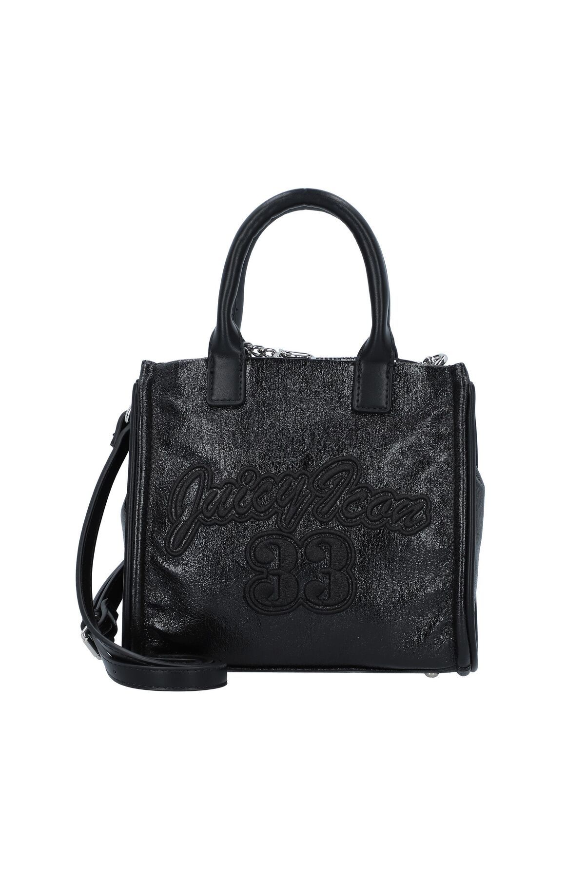 Juicy Couture Mini Grey And Black Bag | eBay