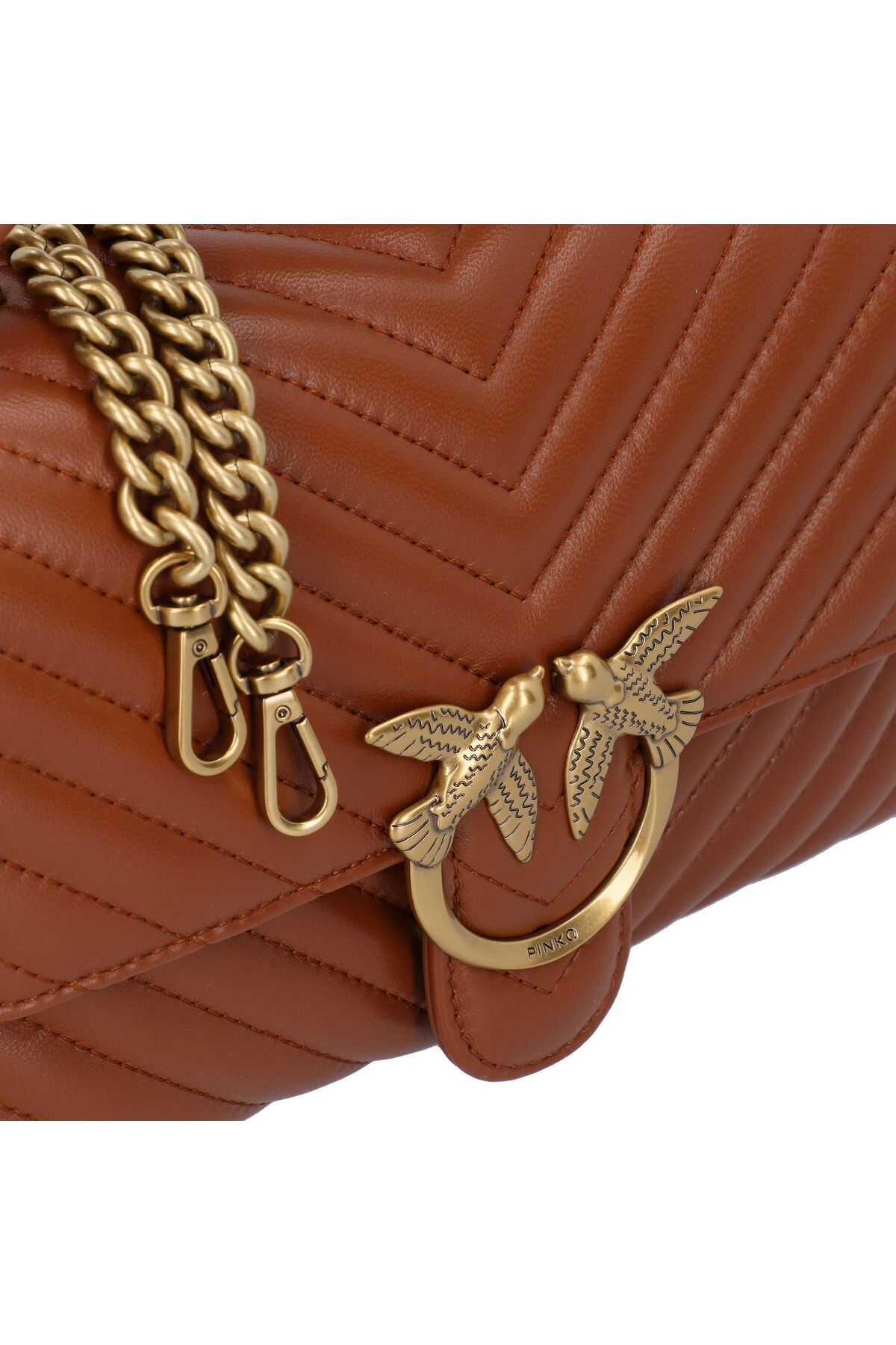 PİNKO-Love Lady Handtasche Leder 26 cm 4