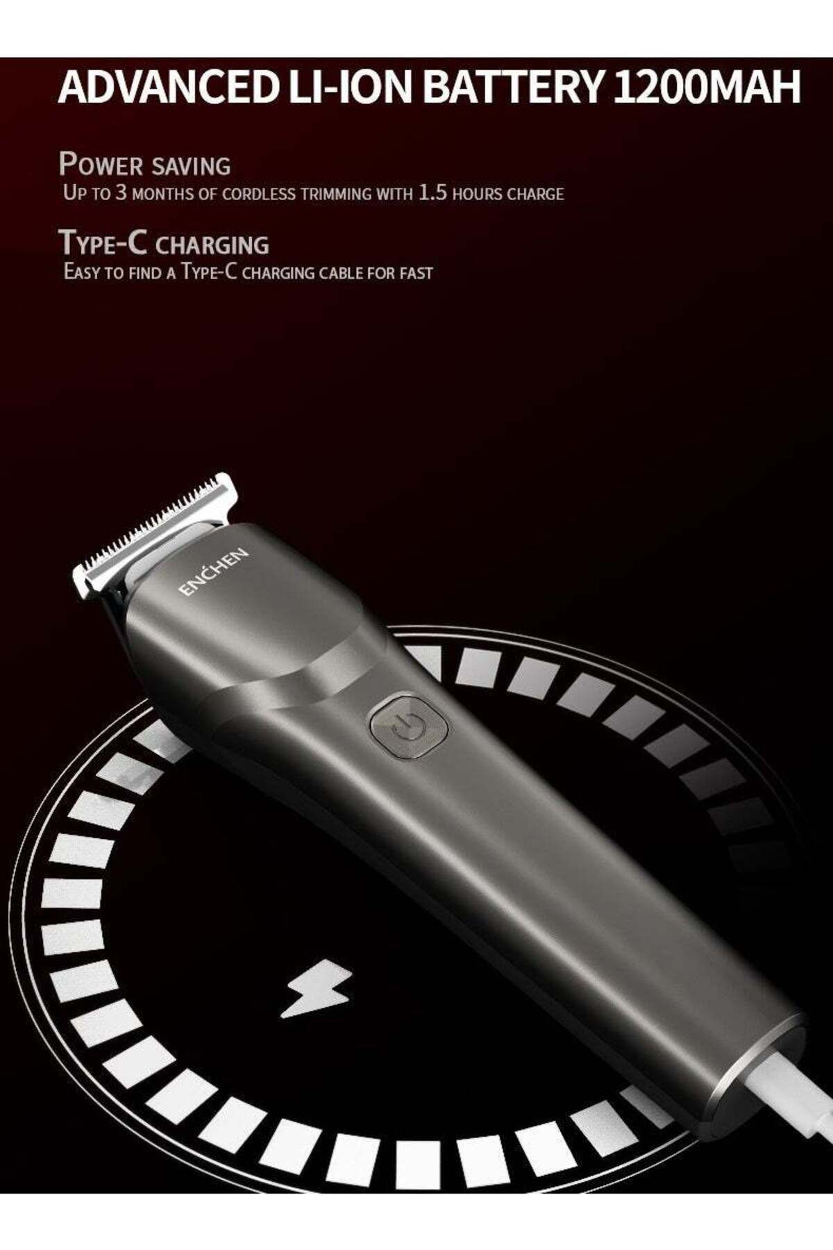 Enchen-Beardo 2 All in One Multi Function Electric Trimmer 6