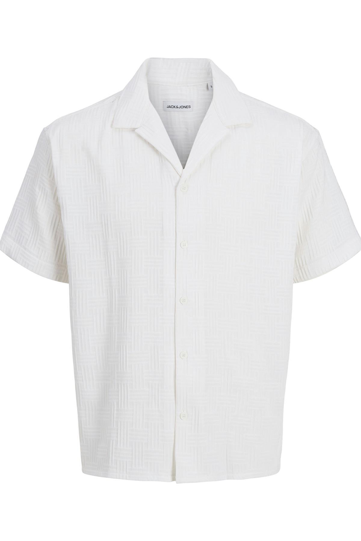 پیراهن مردانه راسته آستین کوتاه | جک اند جونز Jack & Jones TYCEECC5F95CB09D04 - تصویر 2