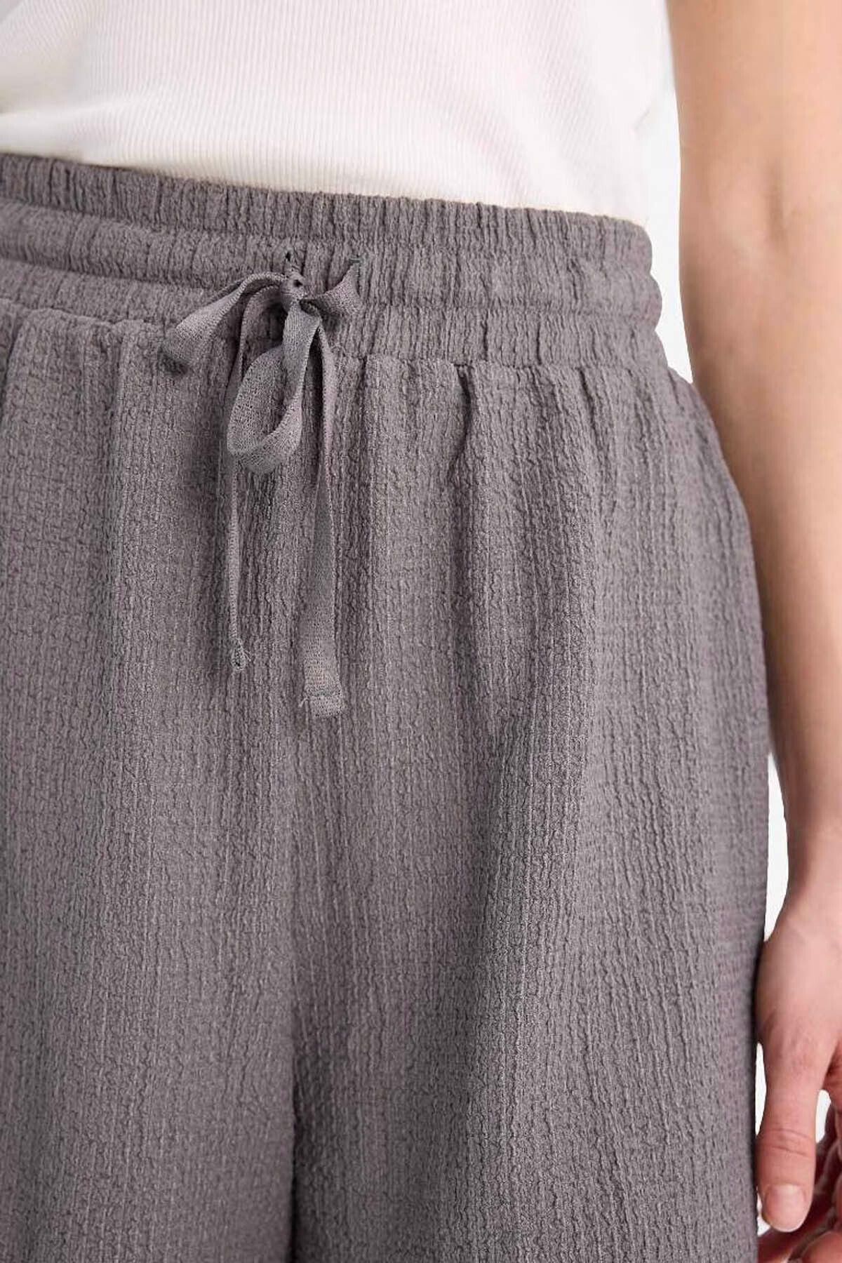 DeFacto-Cool Loose Fit Wrap Shorts A6223Ax25Sm 5
