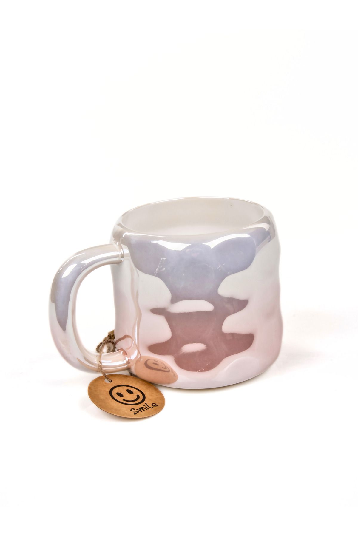 MUKKO HOME-400 ml Elegant Glossy Porcelain Mug Pearlescent Stylish Design, Daily Use and Special Gift Option 6
