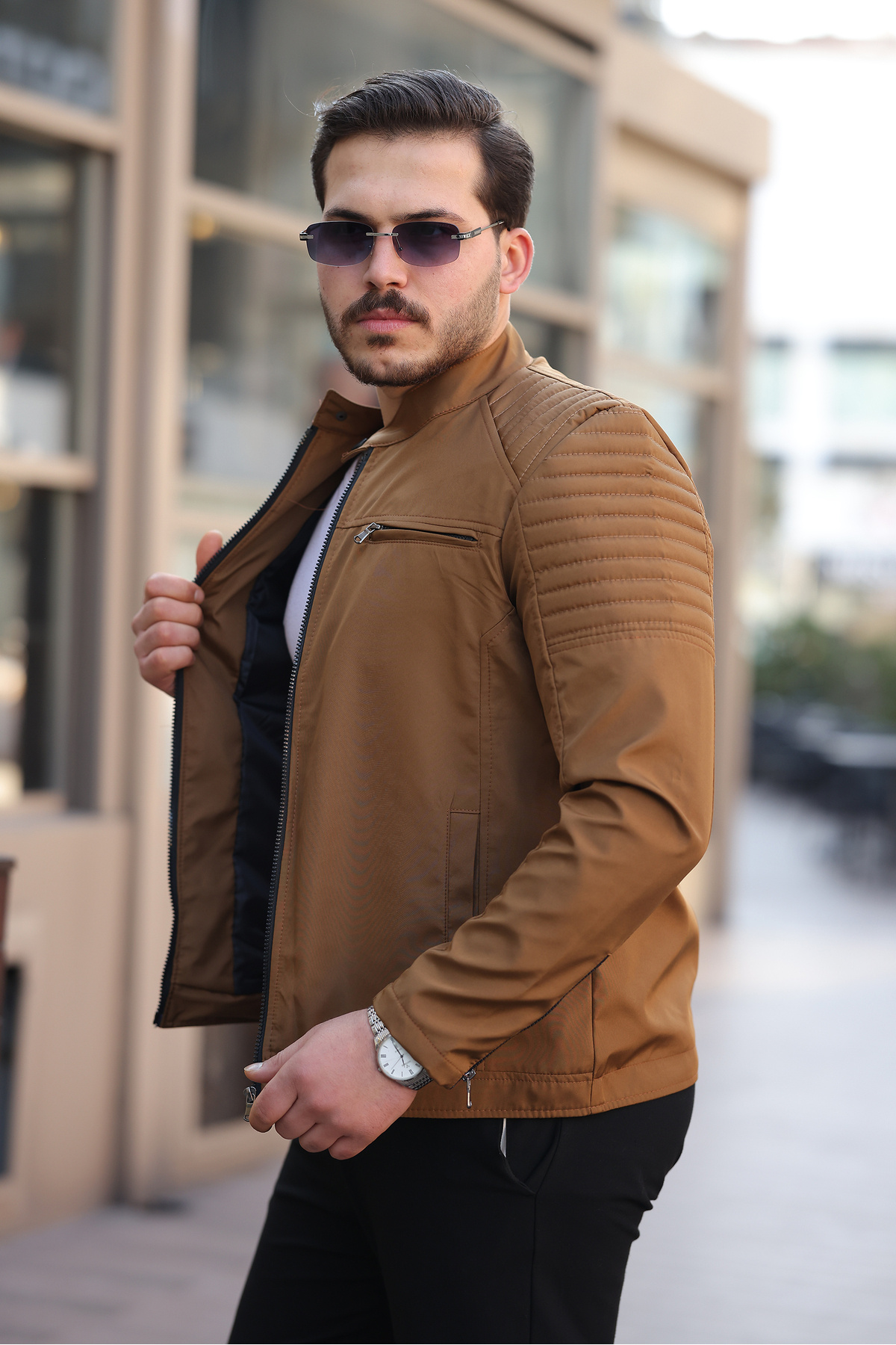  کت فصلی مردانه باندیک پارچه