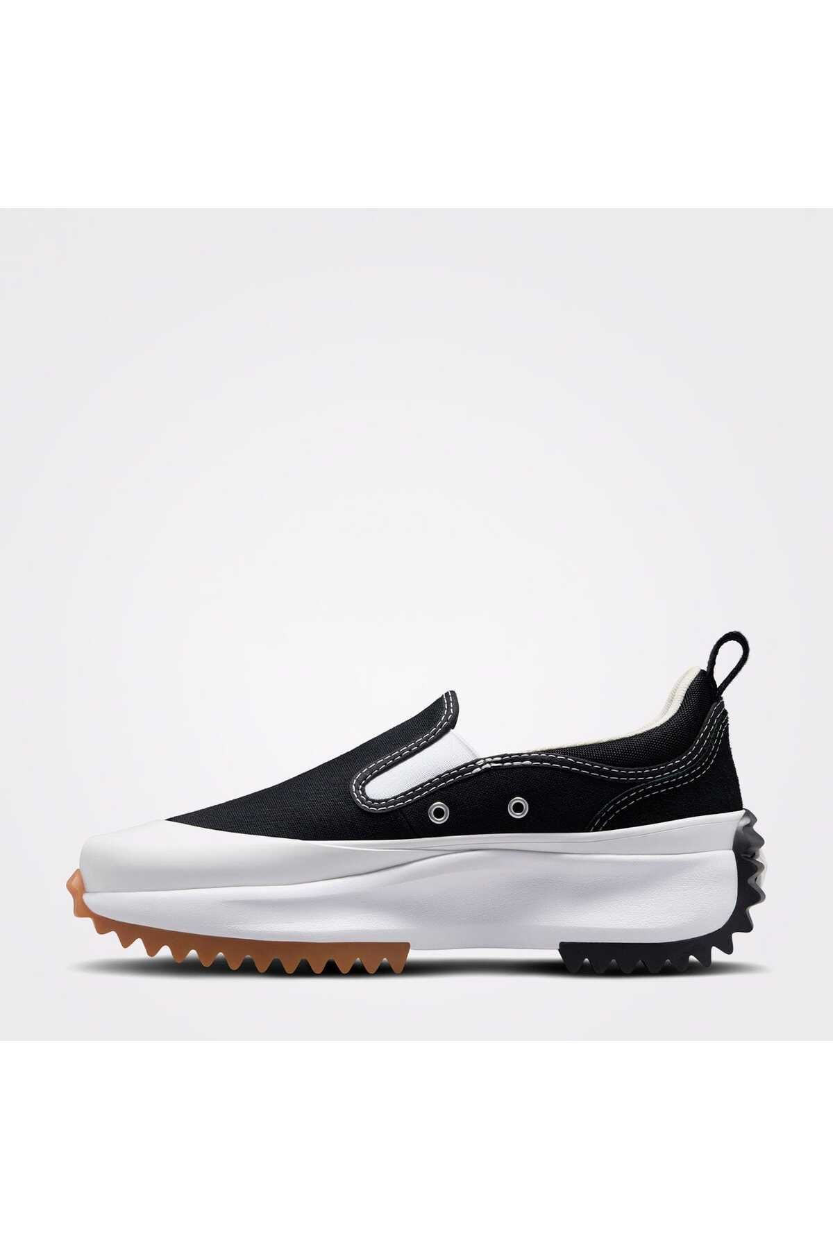 converse-Run Star Hike Slip Platform Women's Black/White Casual Shoes 2