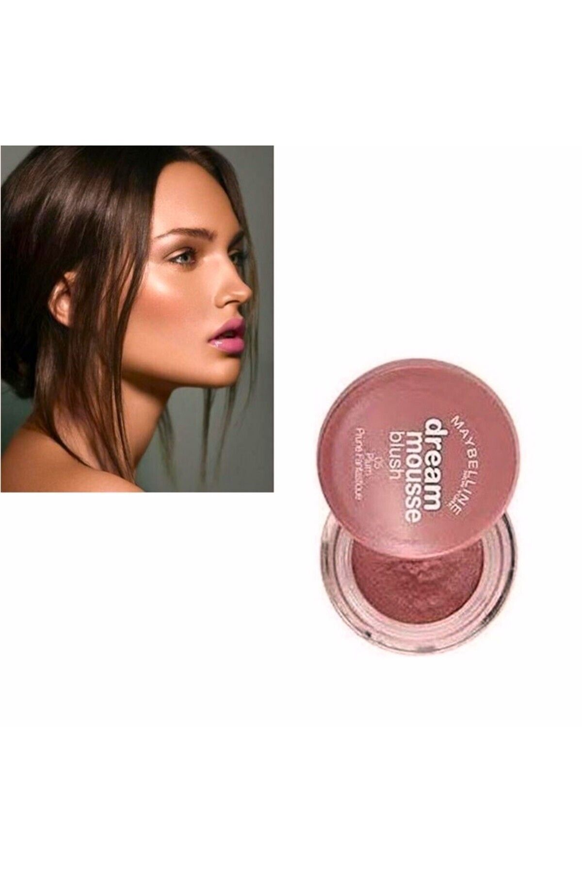 Maybelline New York-Dream Mousse Blush-Plum Color -Delist-Blush 05 Plum Prune Fantastique-7 ml 4