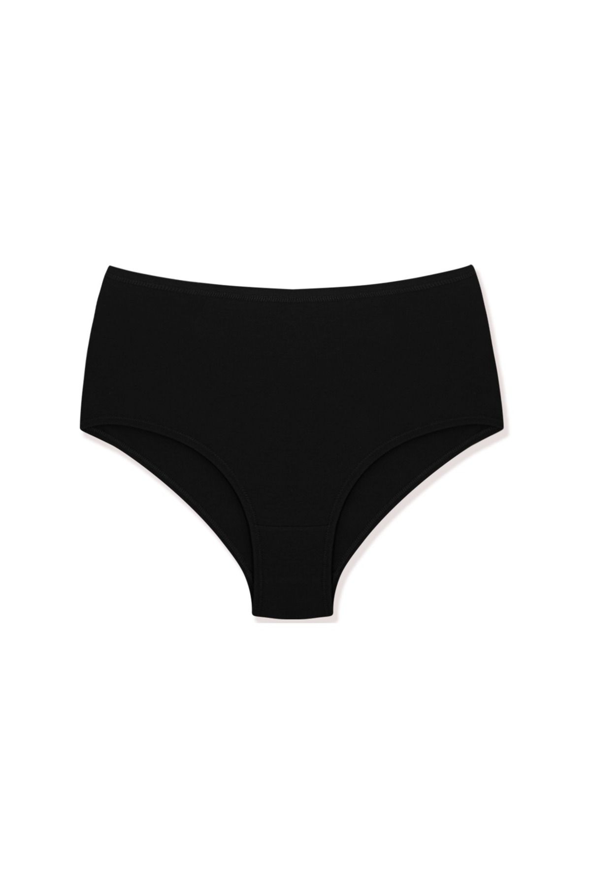 İNKO İÇ GİYİM-Women's High Waist Multicolor Set of 7 Panties 4