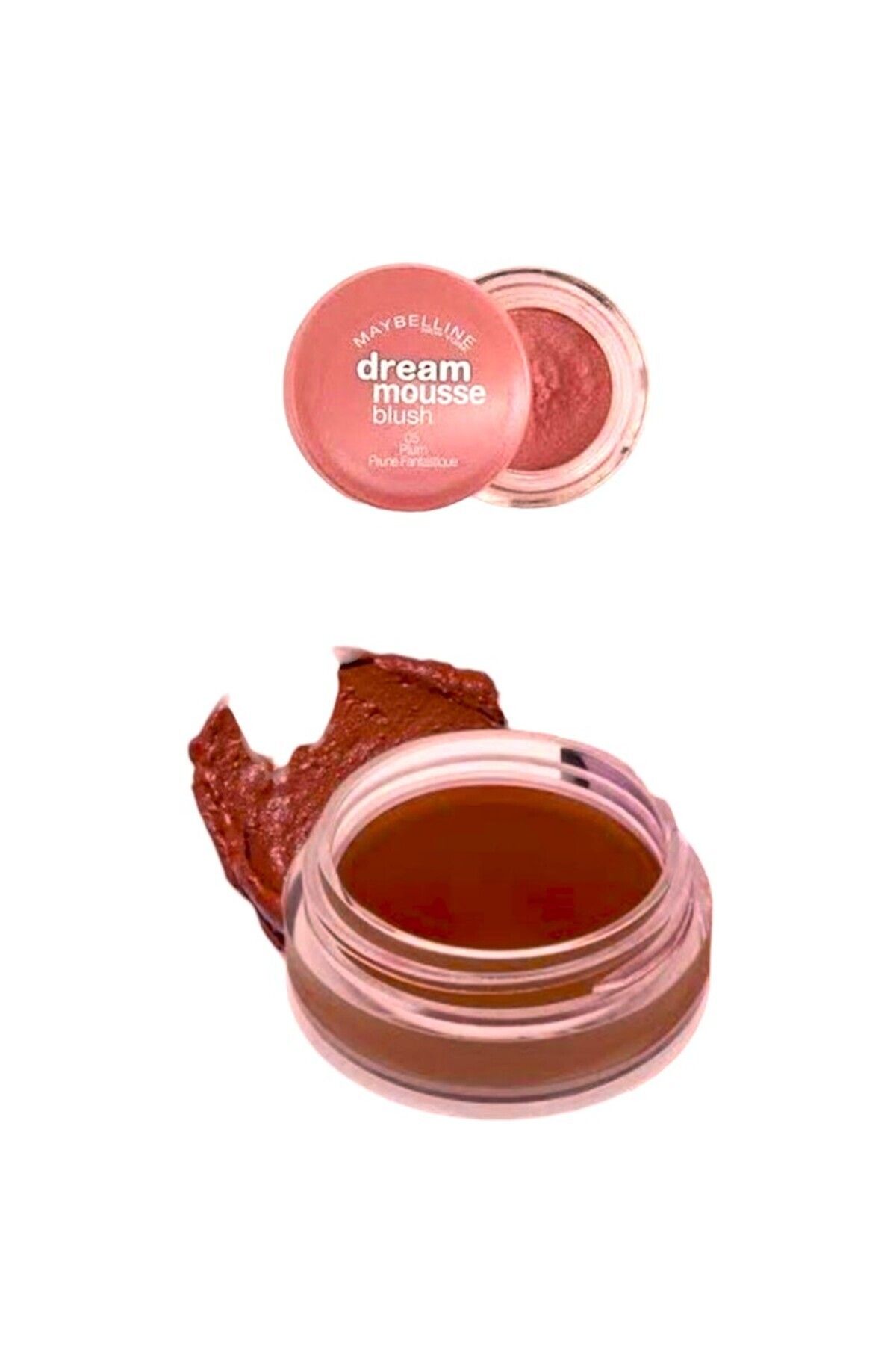 Maybelline New York-Dream Mousse Blush-Plum Color -Delist-Blush 05 Plum Prune Fantastique-7 ml 3