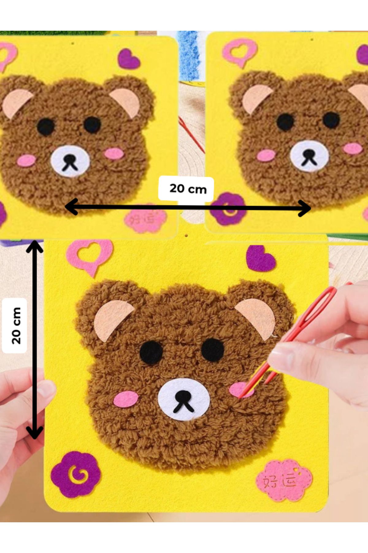 Pufino-6-Piece Knitting Kit Intelligence and Imagination Developing Toy for Children 2