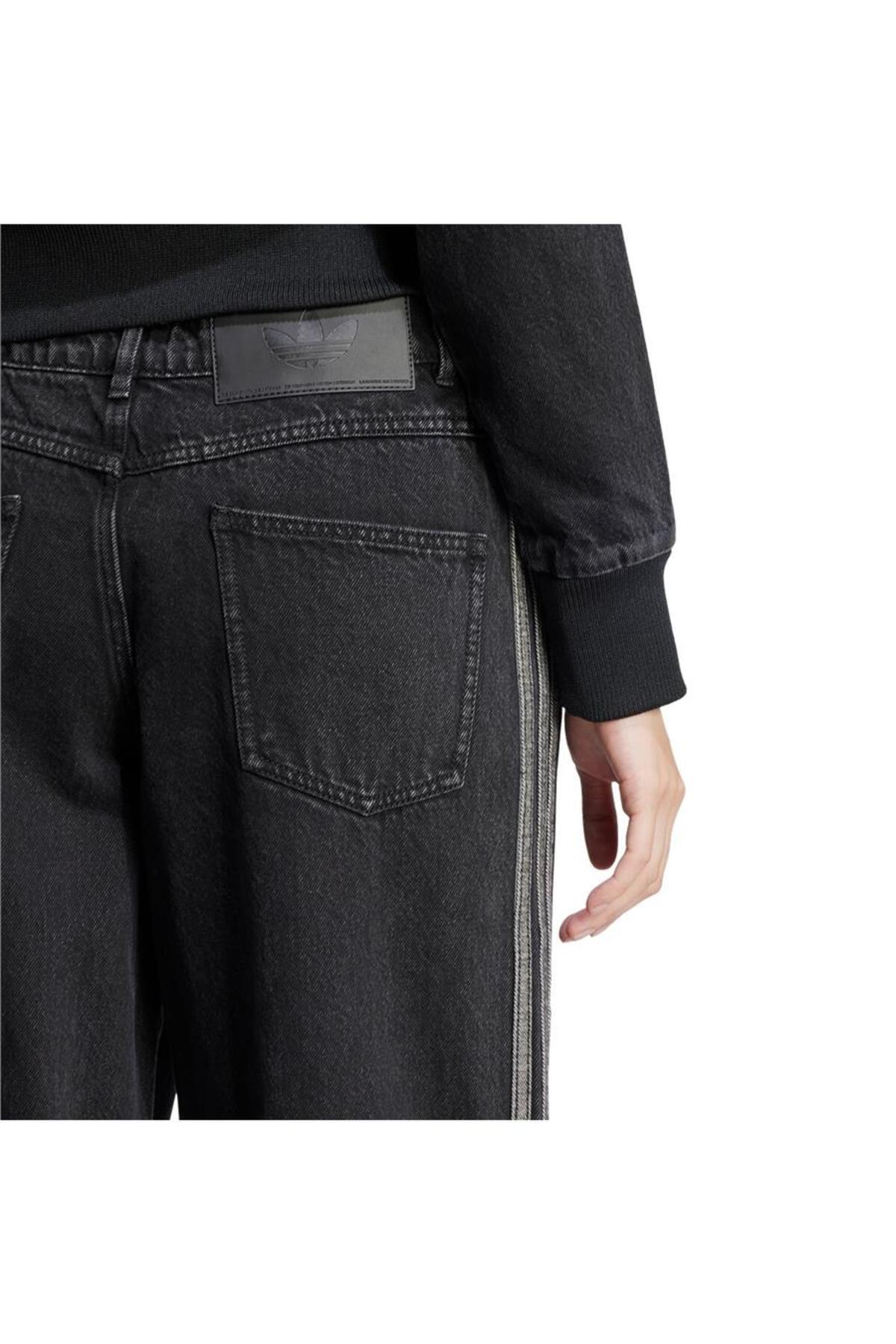 adidas-Women's Black Sweatpants Denim 3S Pant Jd3109 6