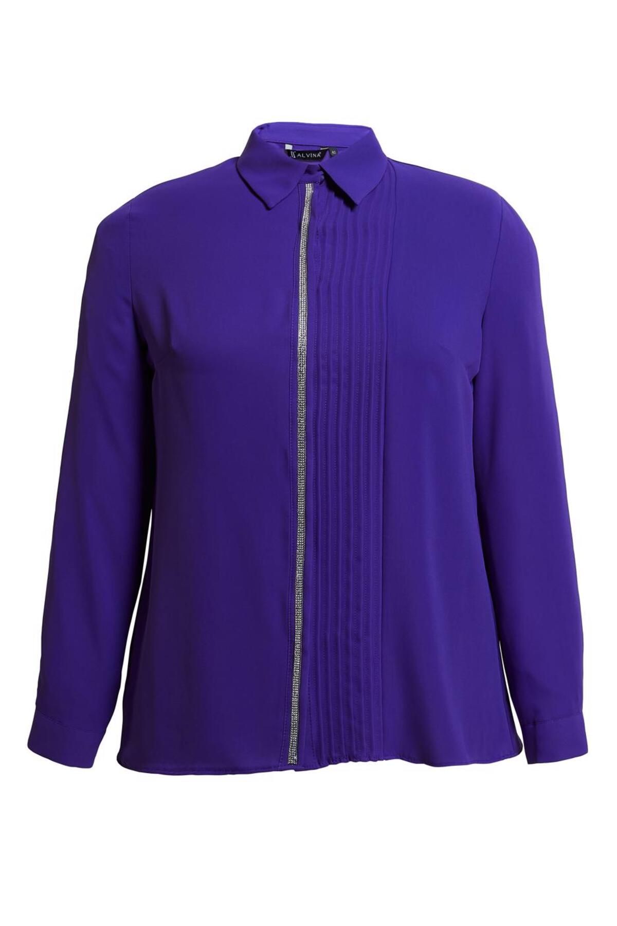 بلوز پیراهن Strip Detail 44614 Alvina
