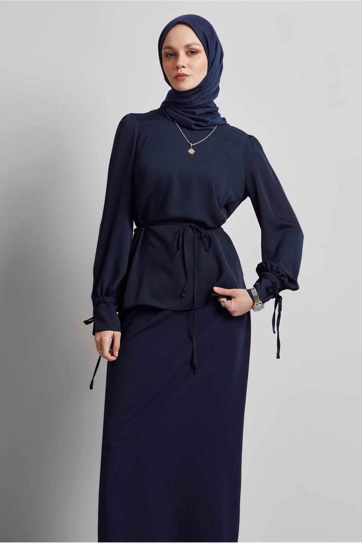 بلوز کراوات 45343 Alvina