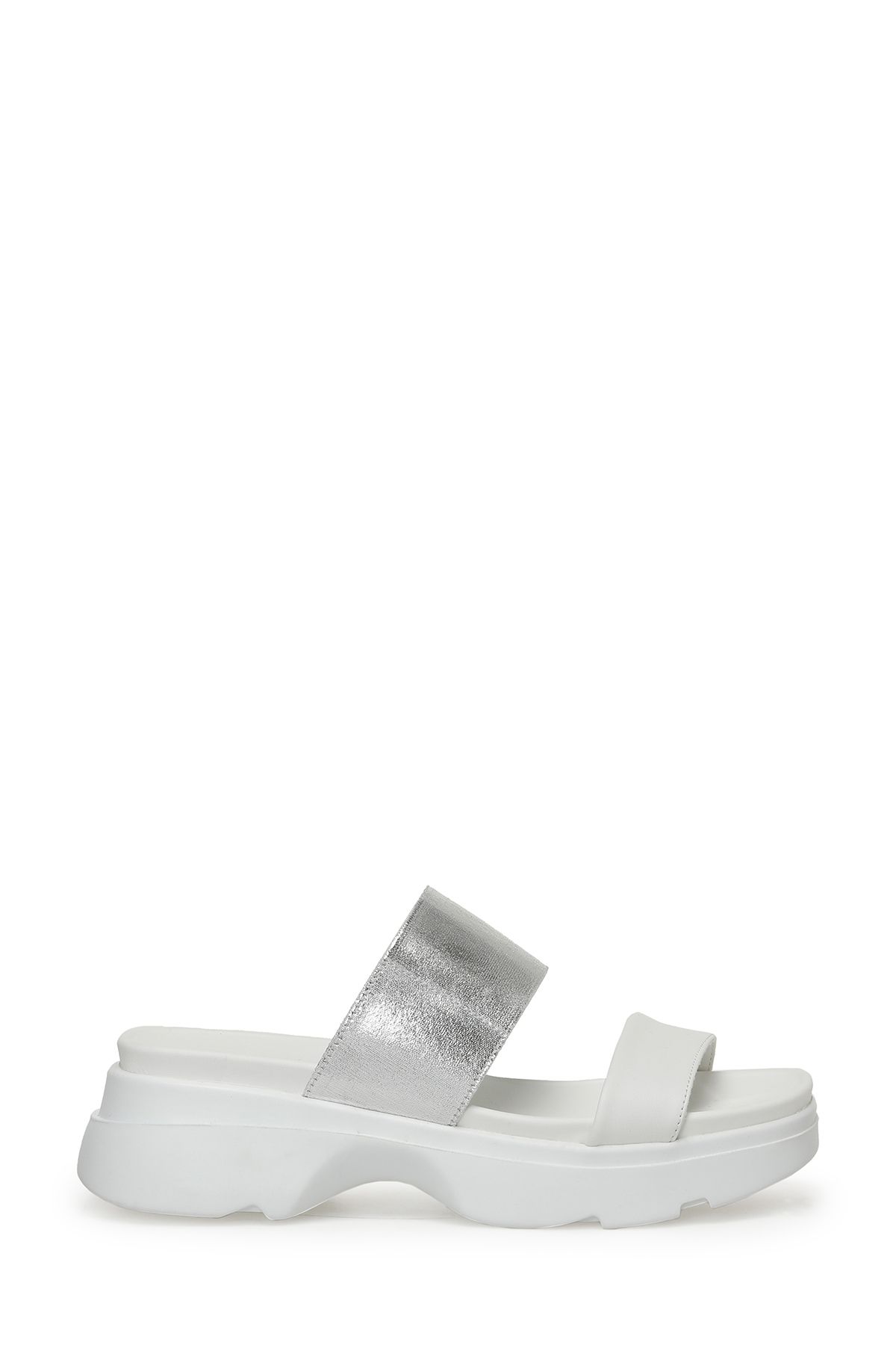 دمپایی زنانه سفید GAGAS 3FX Nine West