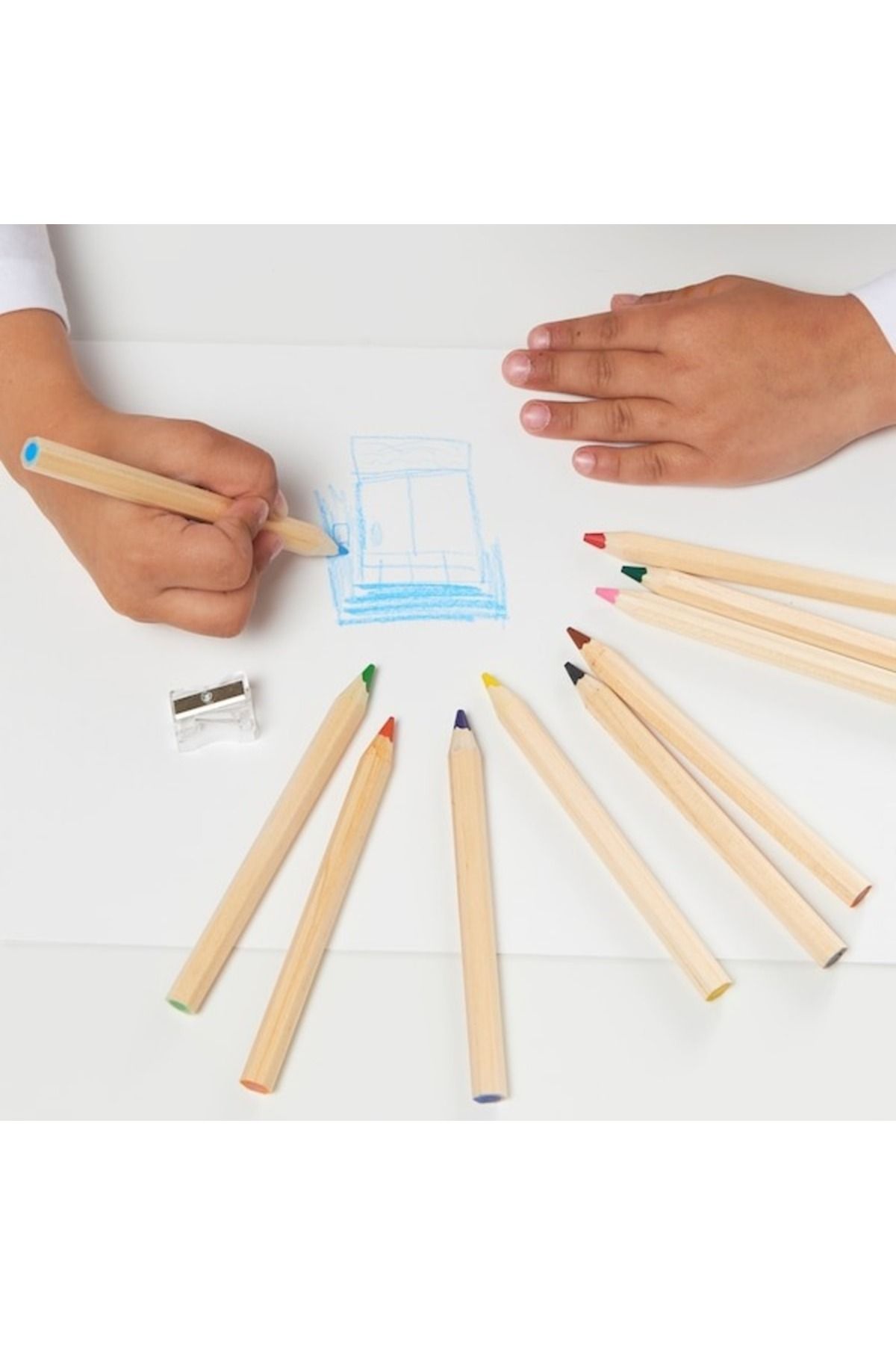 IKEA-MÅLA Coloured Pencils – Mixed Colours | Child-Safe, Durable, Vibrant & Easy to Use for Creative Play 2