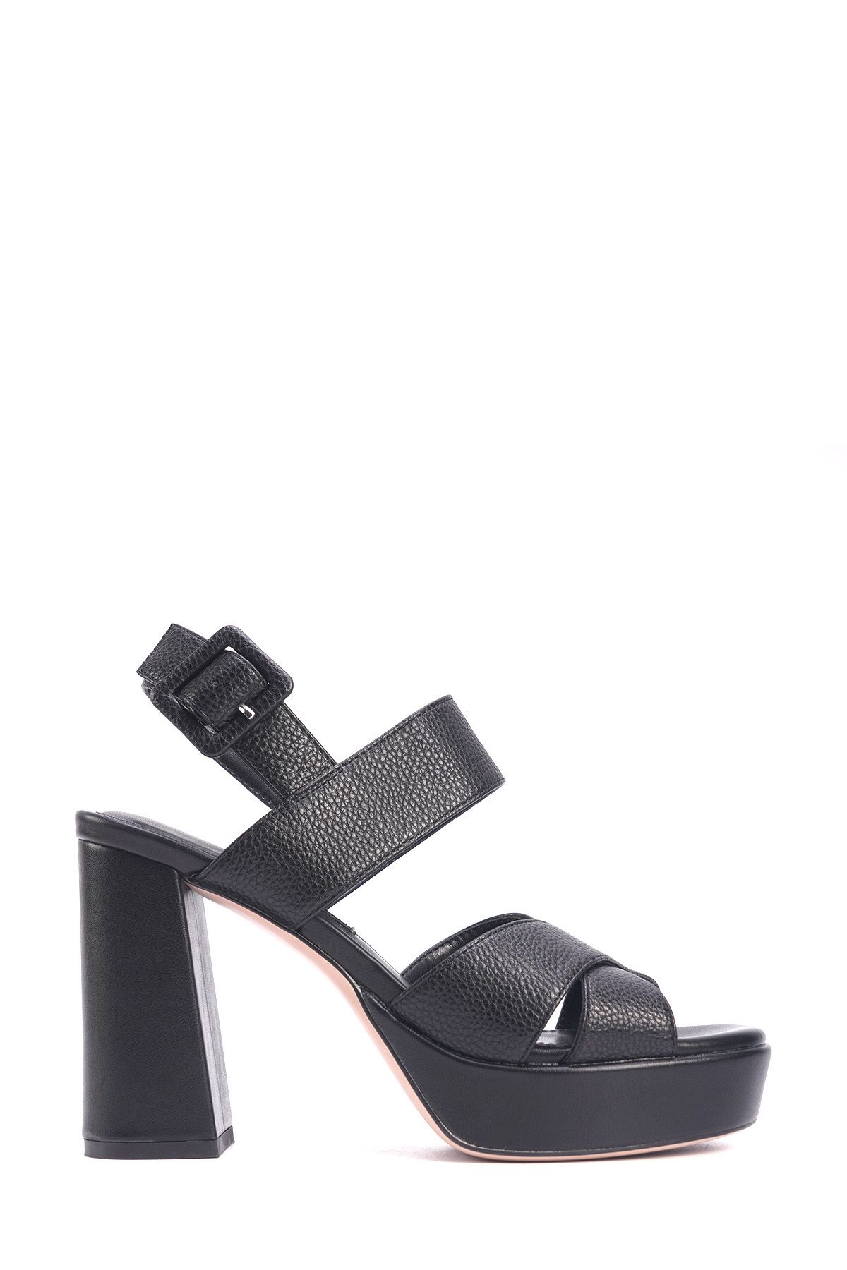 صندل پاشنه دار زنانه مشکی CAMME 4FX Nine West