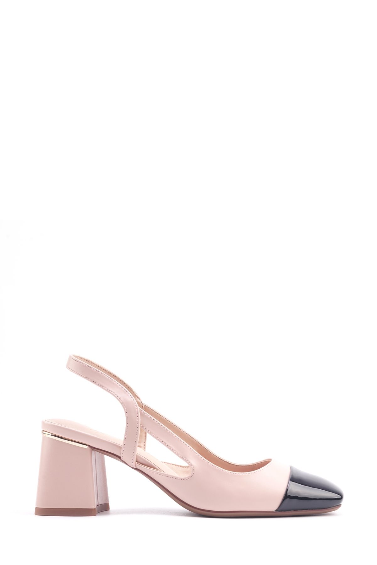 کفش پاشنه دار زنانه کرم Lane 4fx Nine West