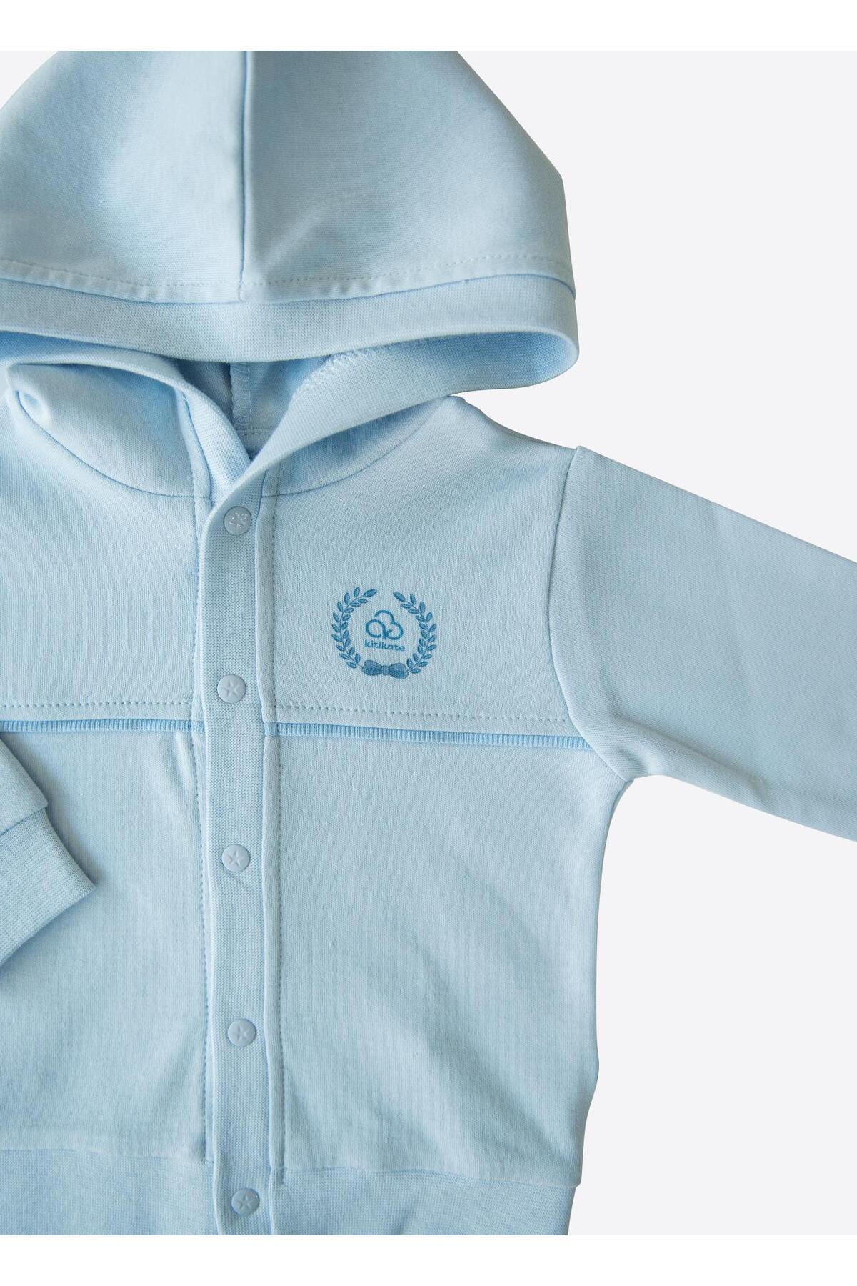 kitikate Organik New Dreams Hırka Mavi fotoğrafı 2 (önizleme)