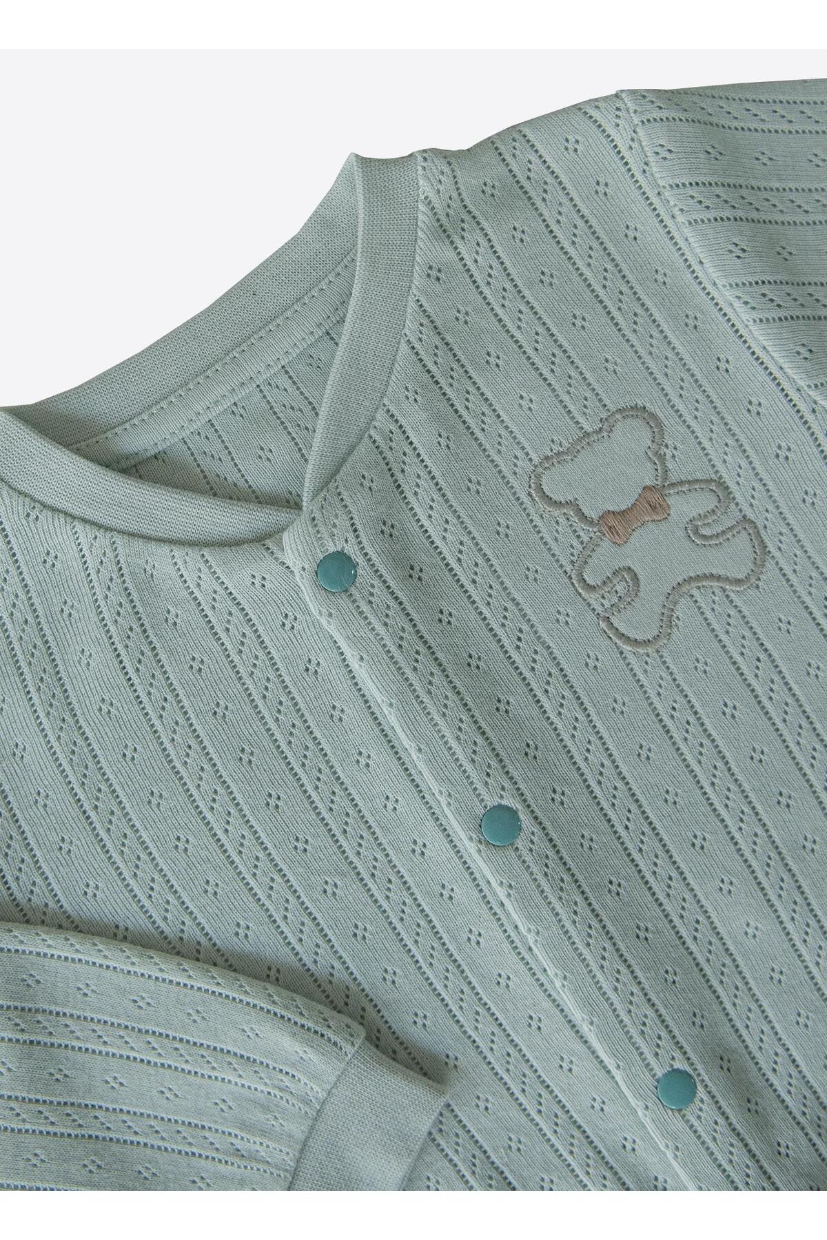 kitikate Organik Jeremy Hırka Mavi fotoğrafı 3 (önizleme)