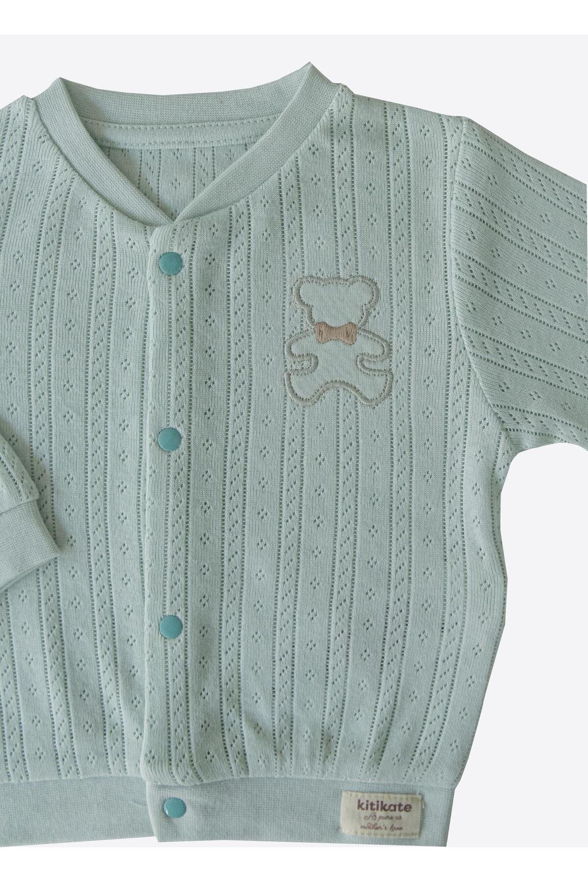 kitikate Organik Jeremy Hırka Mavi fotoğrafı 2 (önizleme)