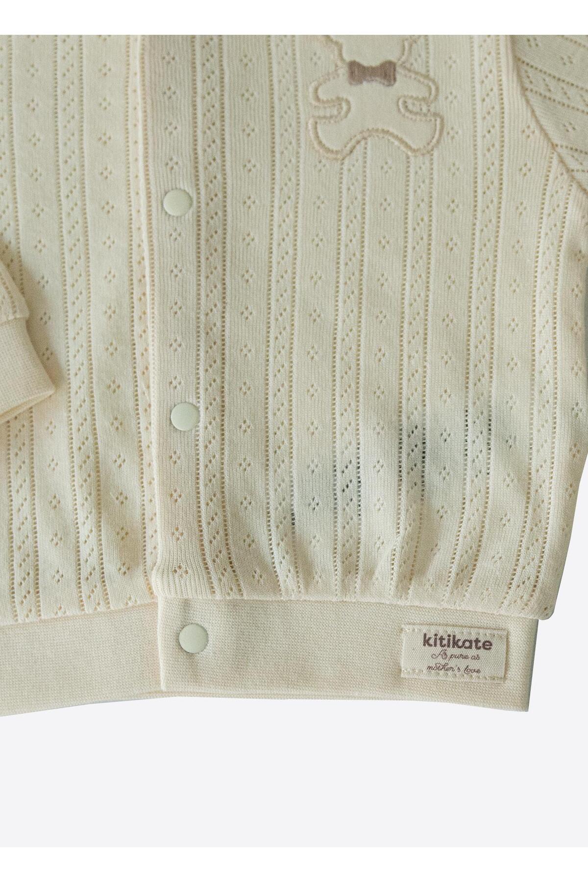 kitikate Organik Jeremy Hırka Natural fotoğrafı 2 (önizleme)